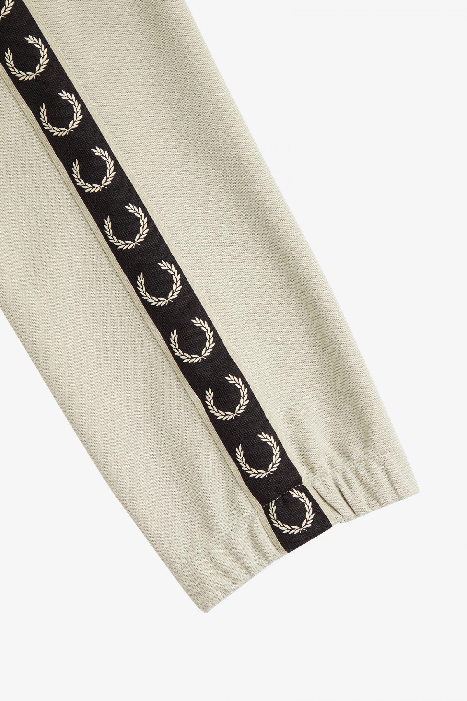 Taped Track Pants Light Oyster / Black
