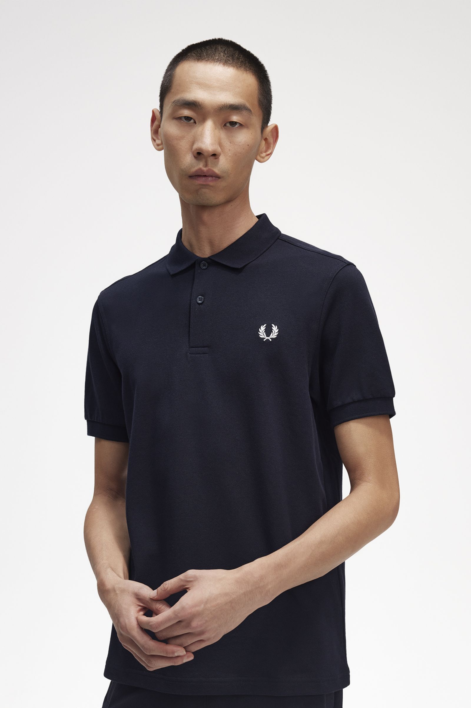 The Fred Perry ShirtM6000 Navy / Snow White