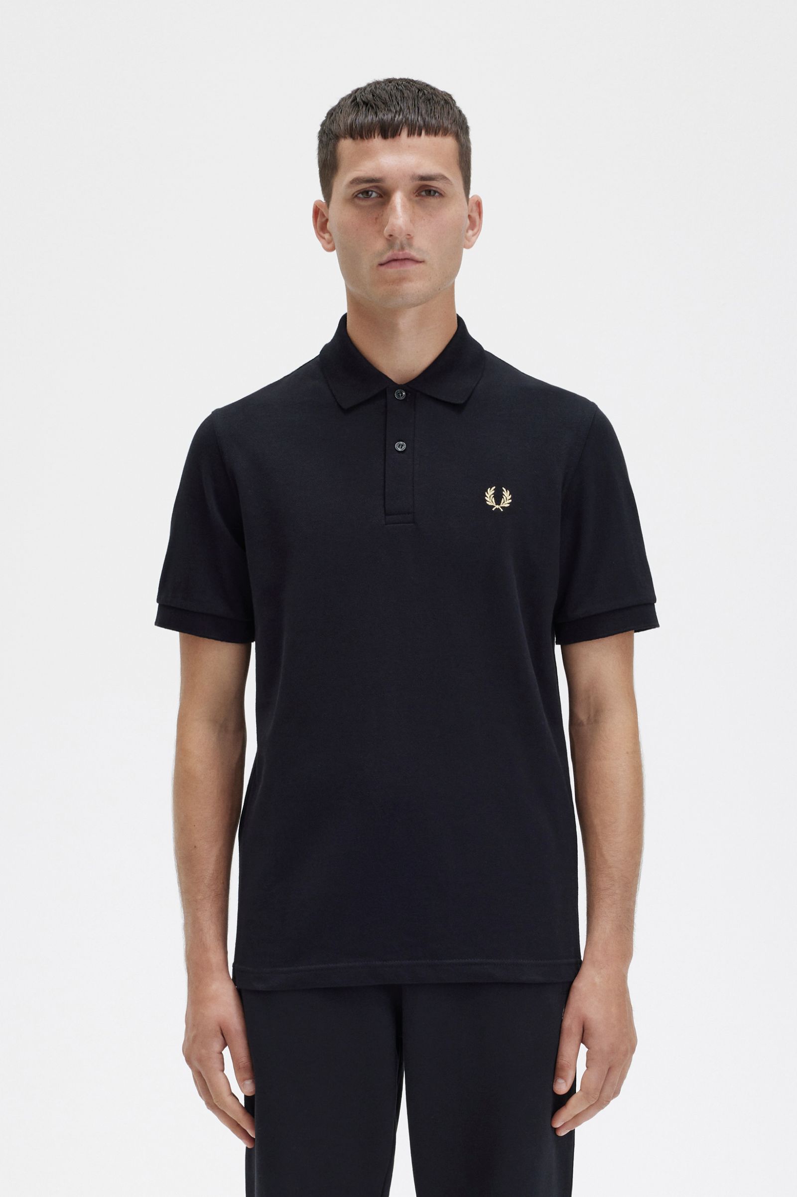 The Fred Perry ShirtM3 Black / Champagne