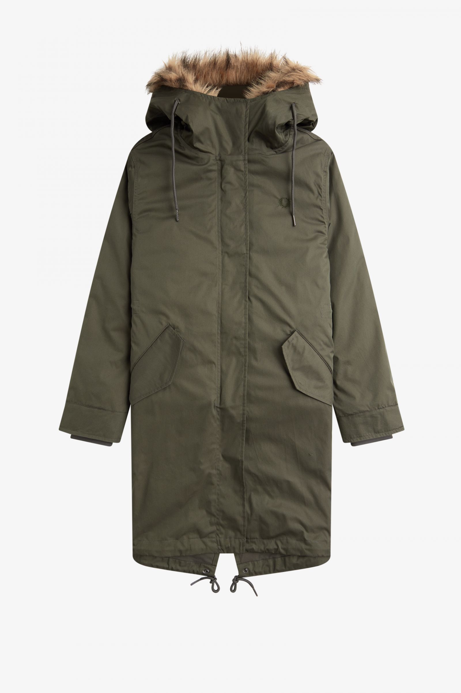 Zip-In Liner Parka Field Green