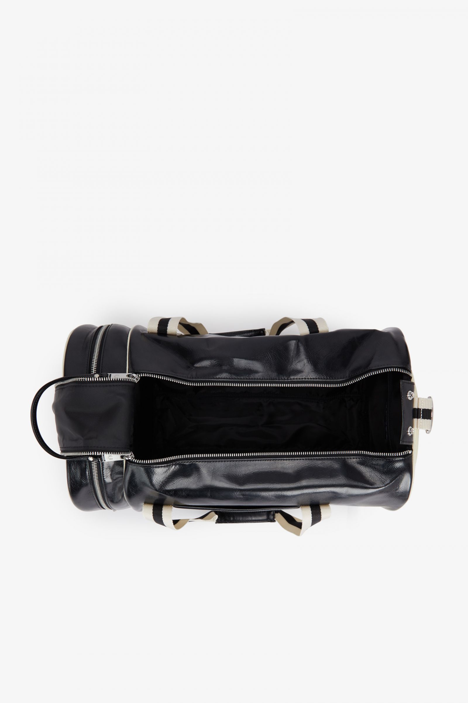 Classic Barrel Bag Black / Ecru