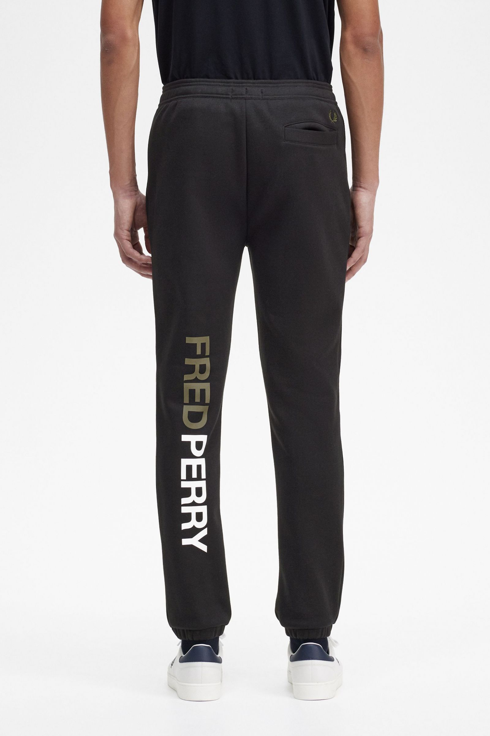 Graphic Branding Sweatpants Black