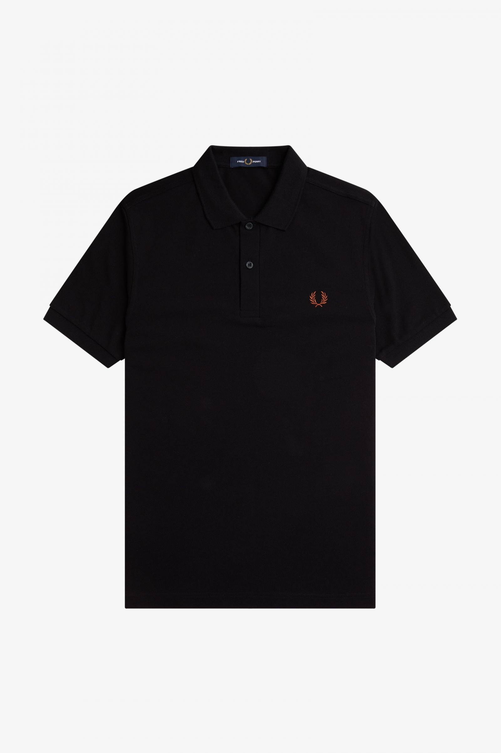 The Fred Perry ShirtM6000 Black / Whisky Brown