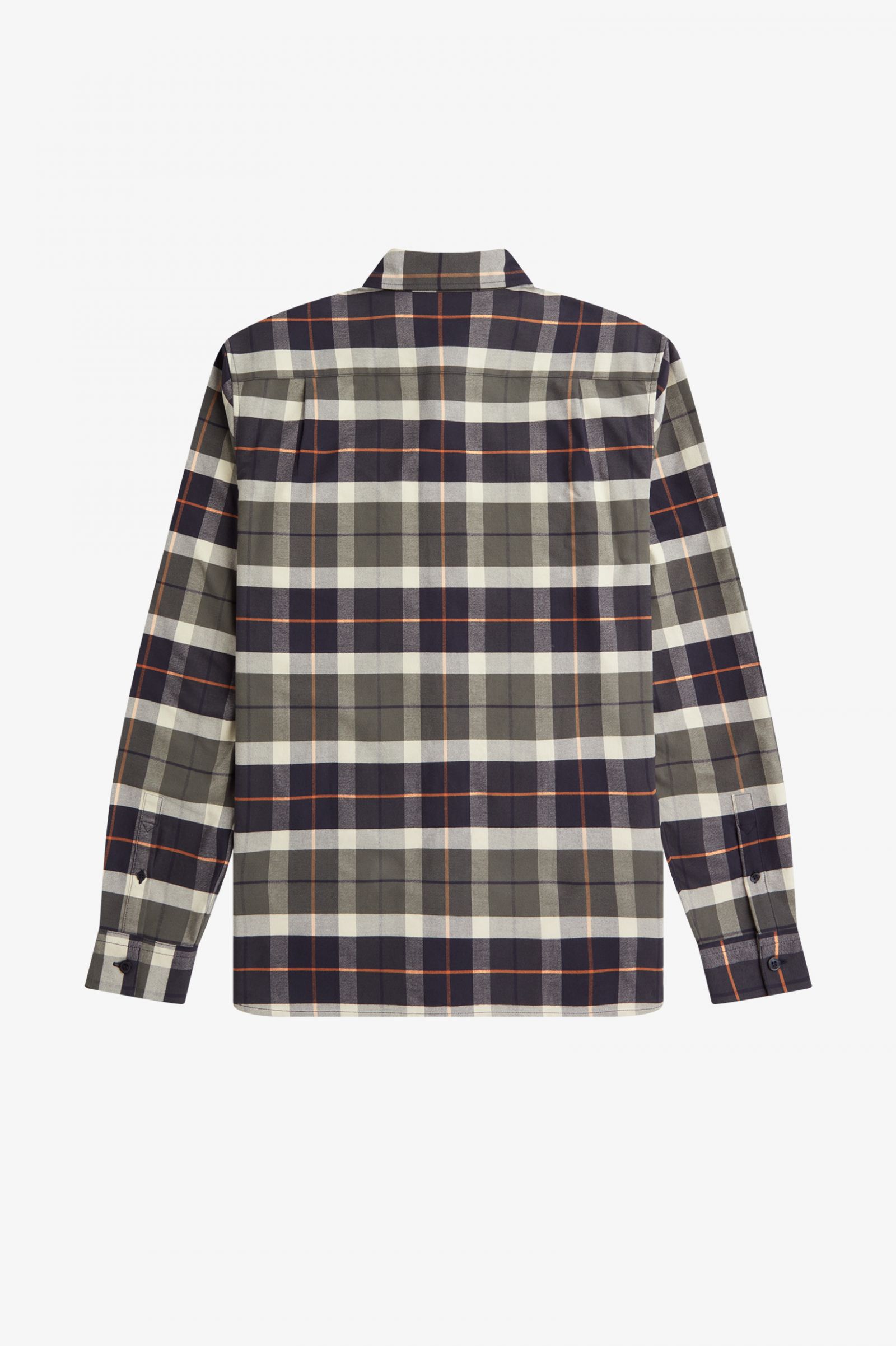 Brushed Tartan Shirt Field Green