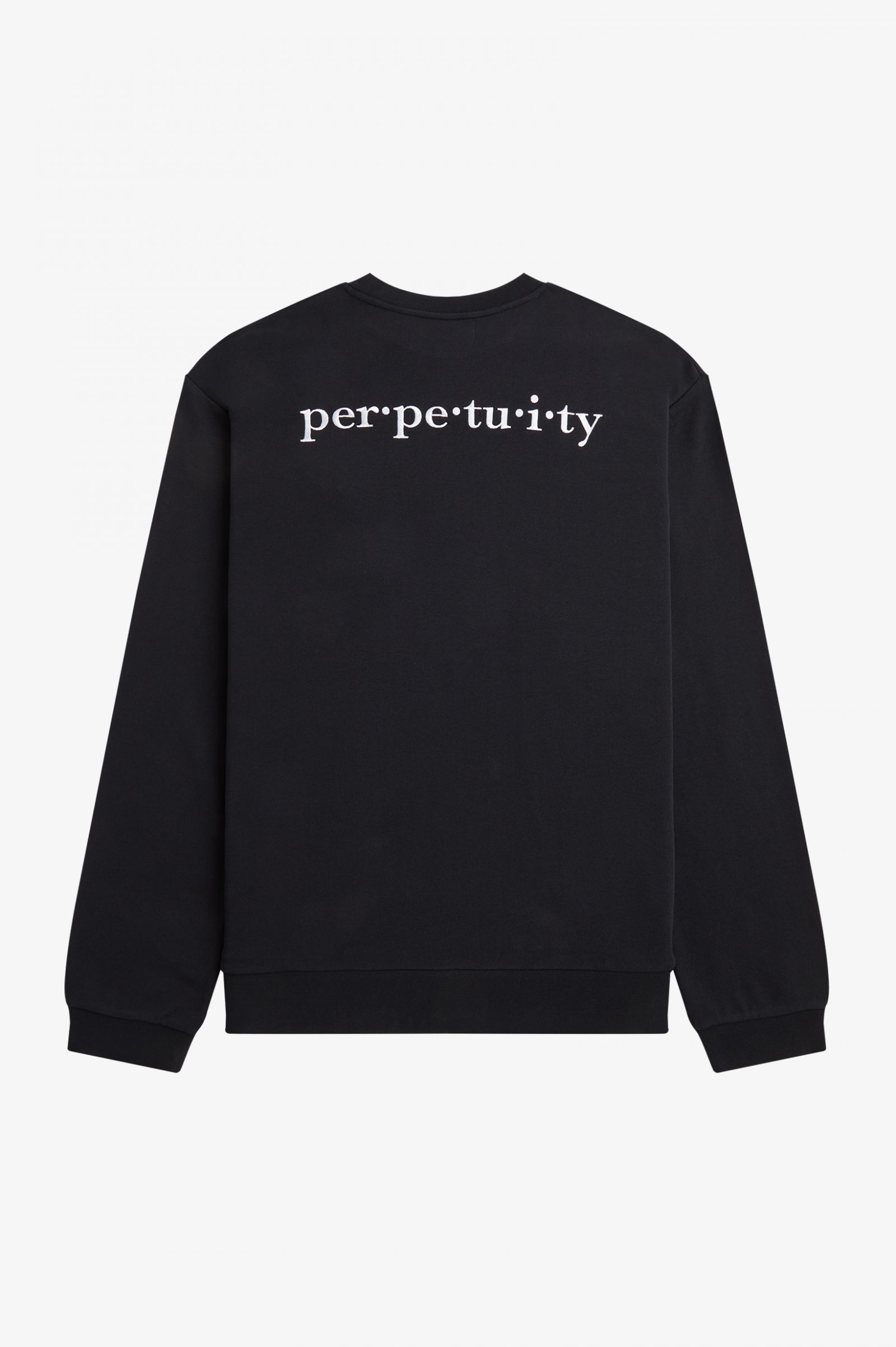 Raf SimonsEmbroidered Sweatshirt Black