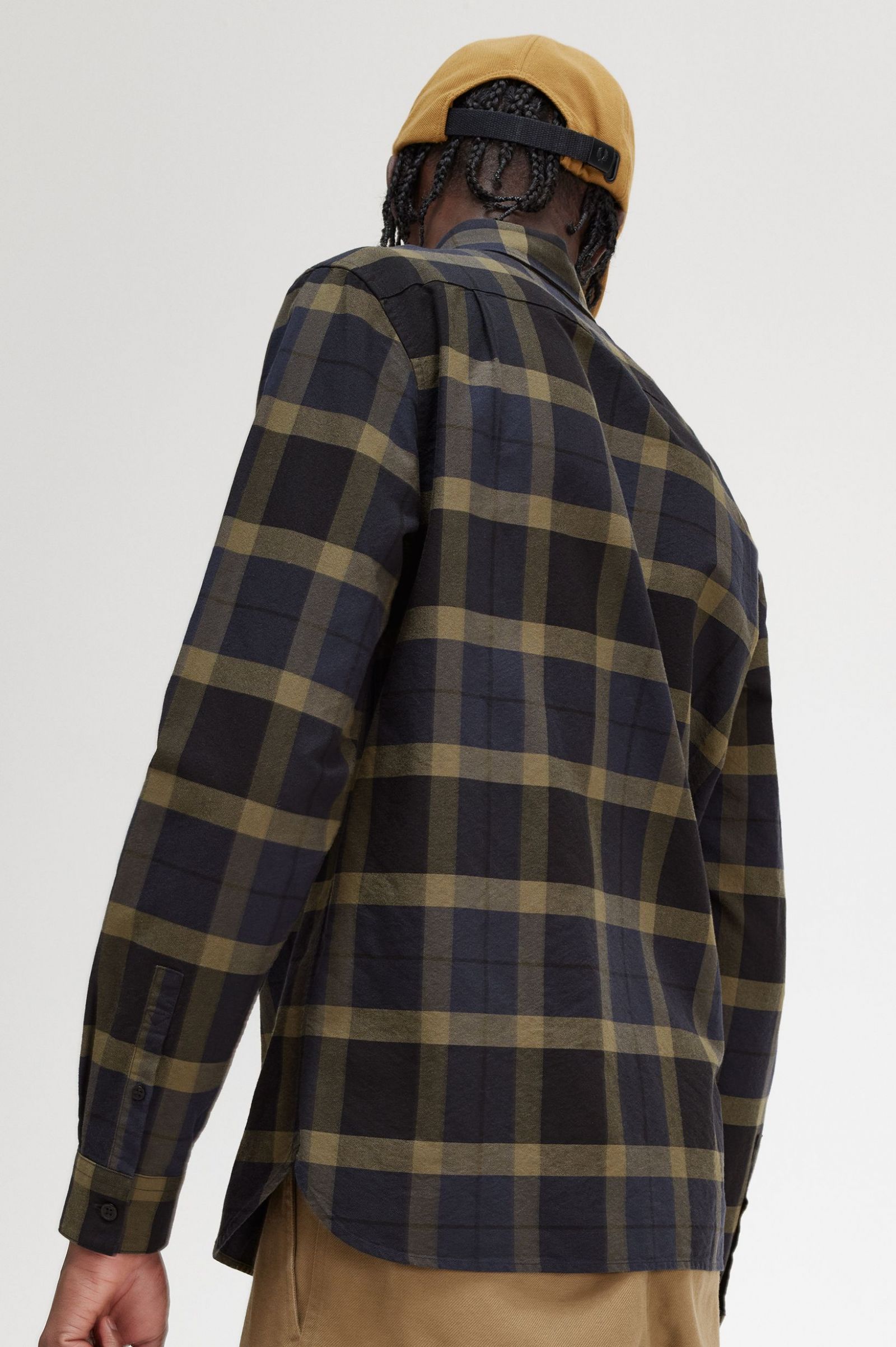 Tartan Shirt Uniform Green