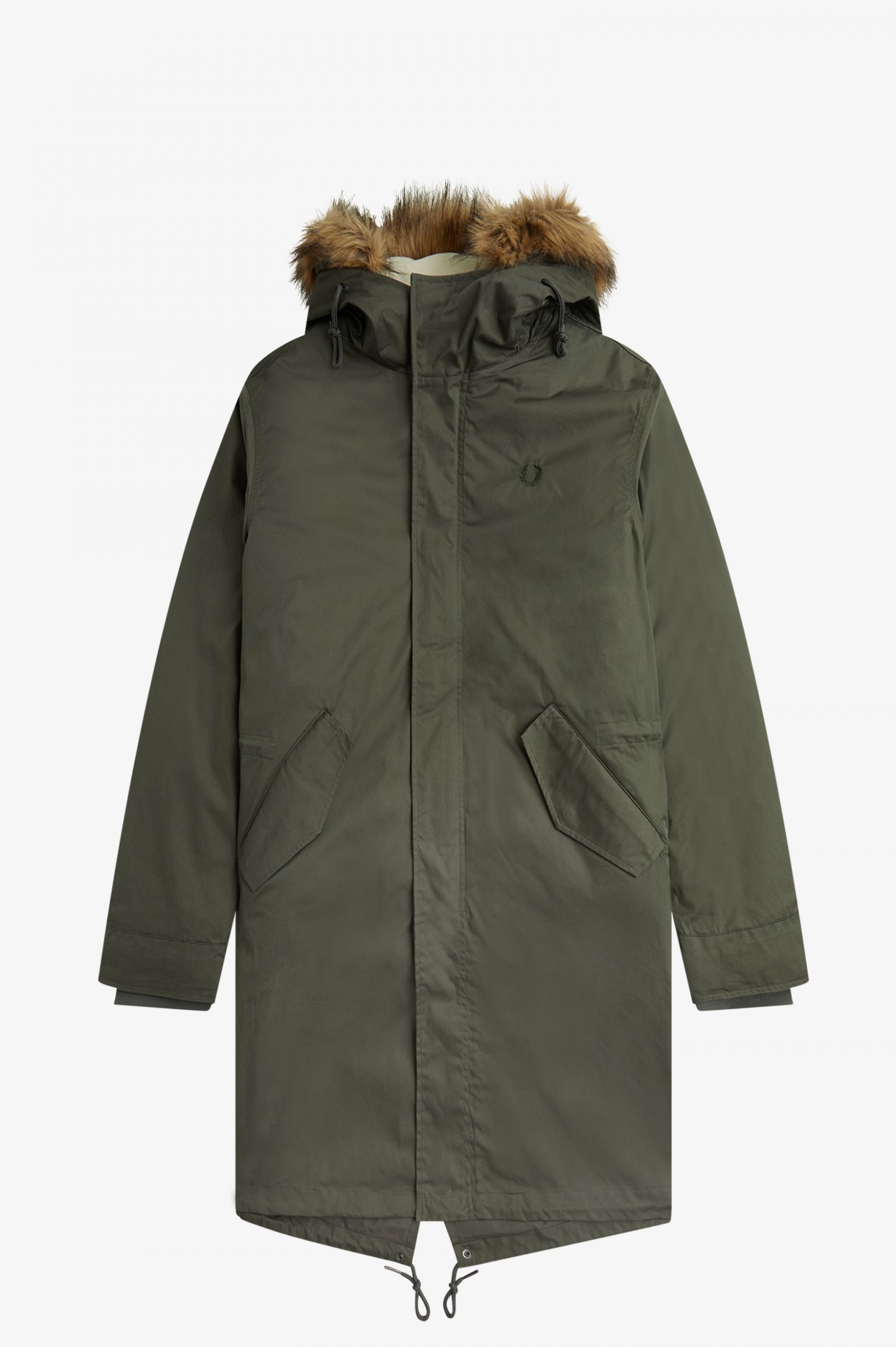 Zip-In Liner Parka Field Green
