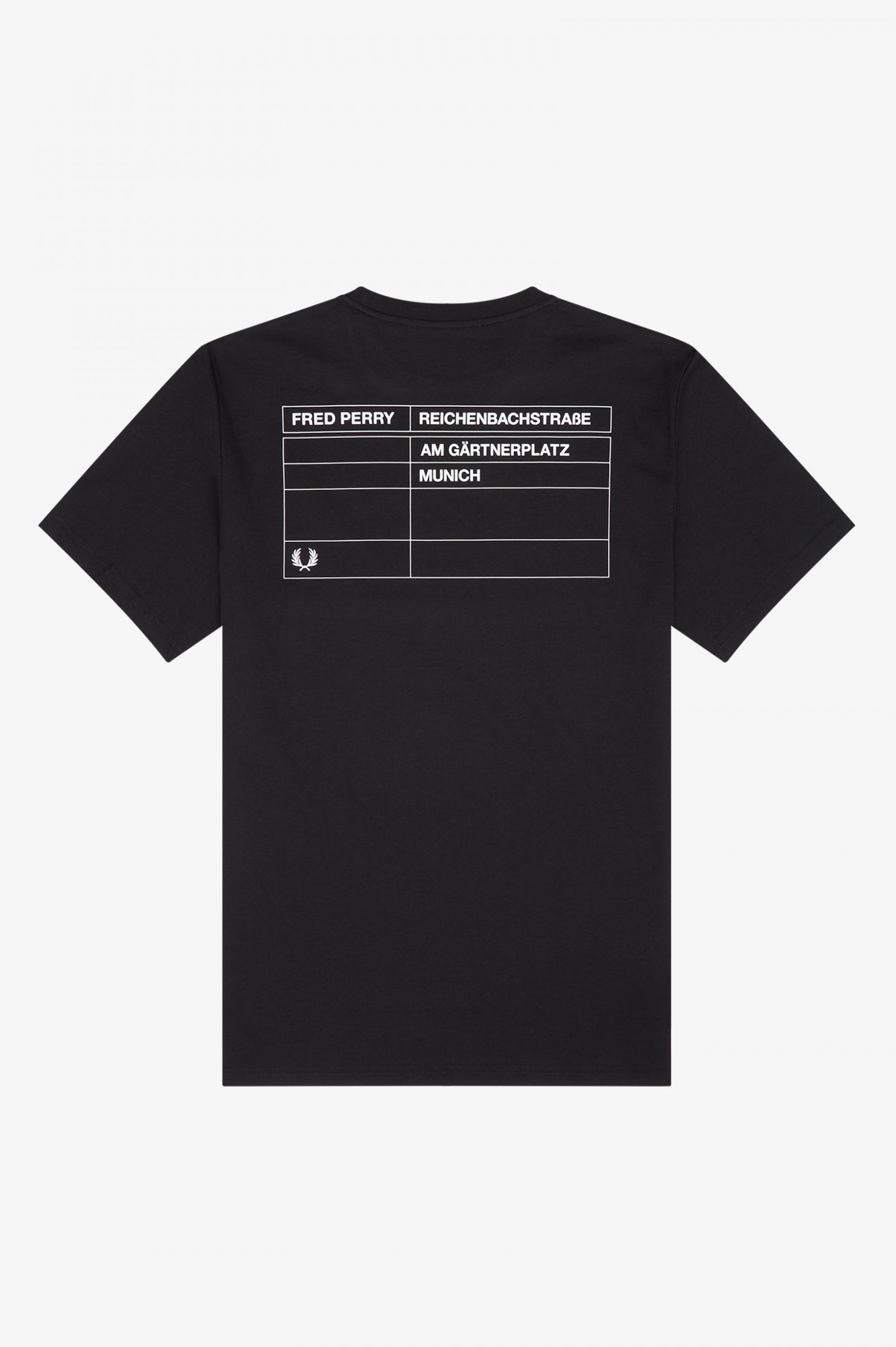 Munich Ringer T-Shirt Black