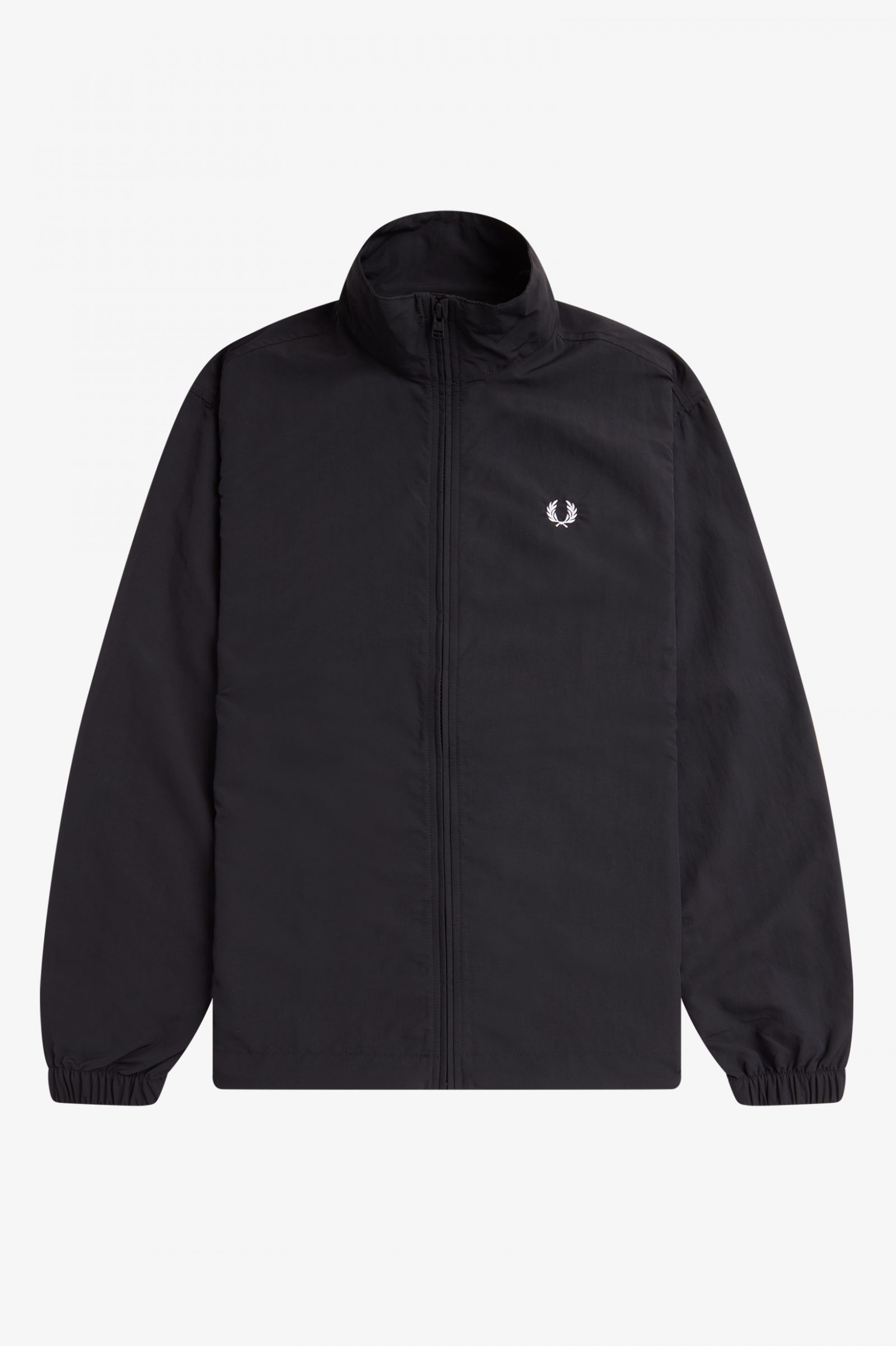 Woven Track Jacket Black