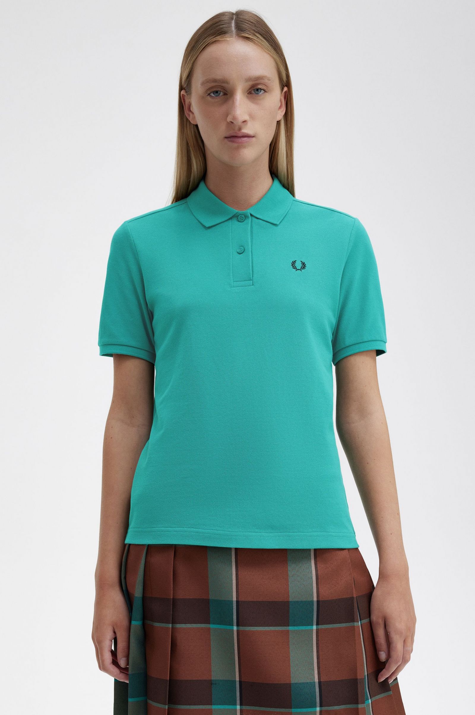 The Fred Perry ShirtG6000 Deep Mint / Black