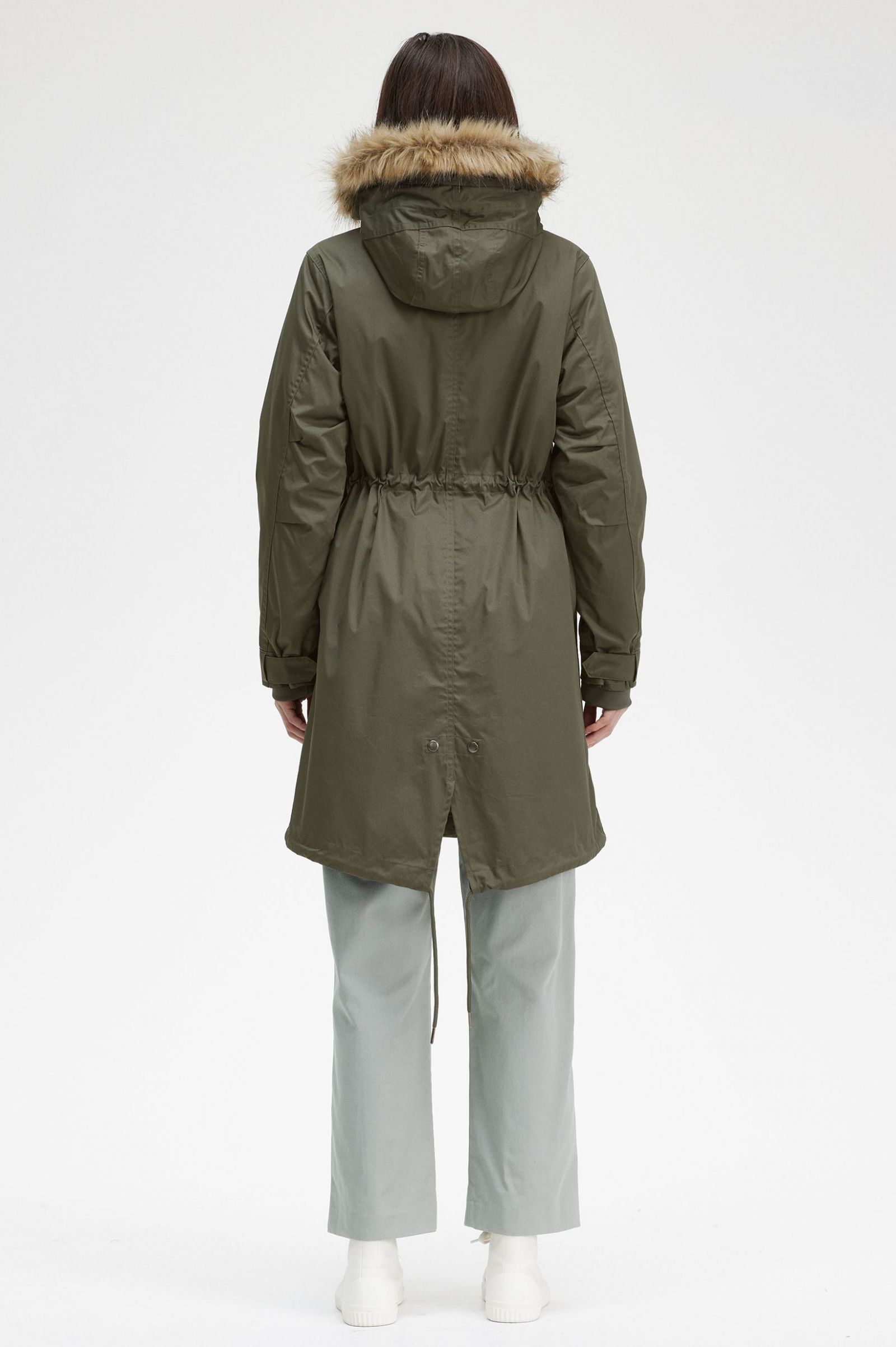 Zip-In Liner Parka Field Green