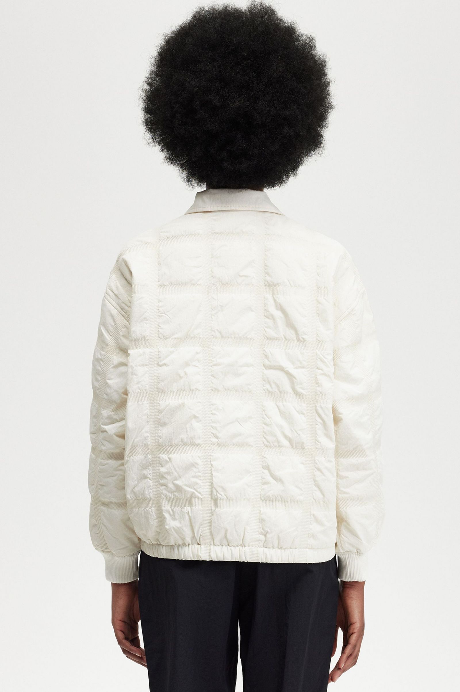 Quilted Jacket Ecru