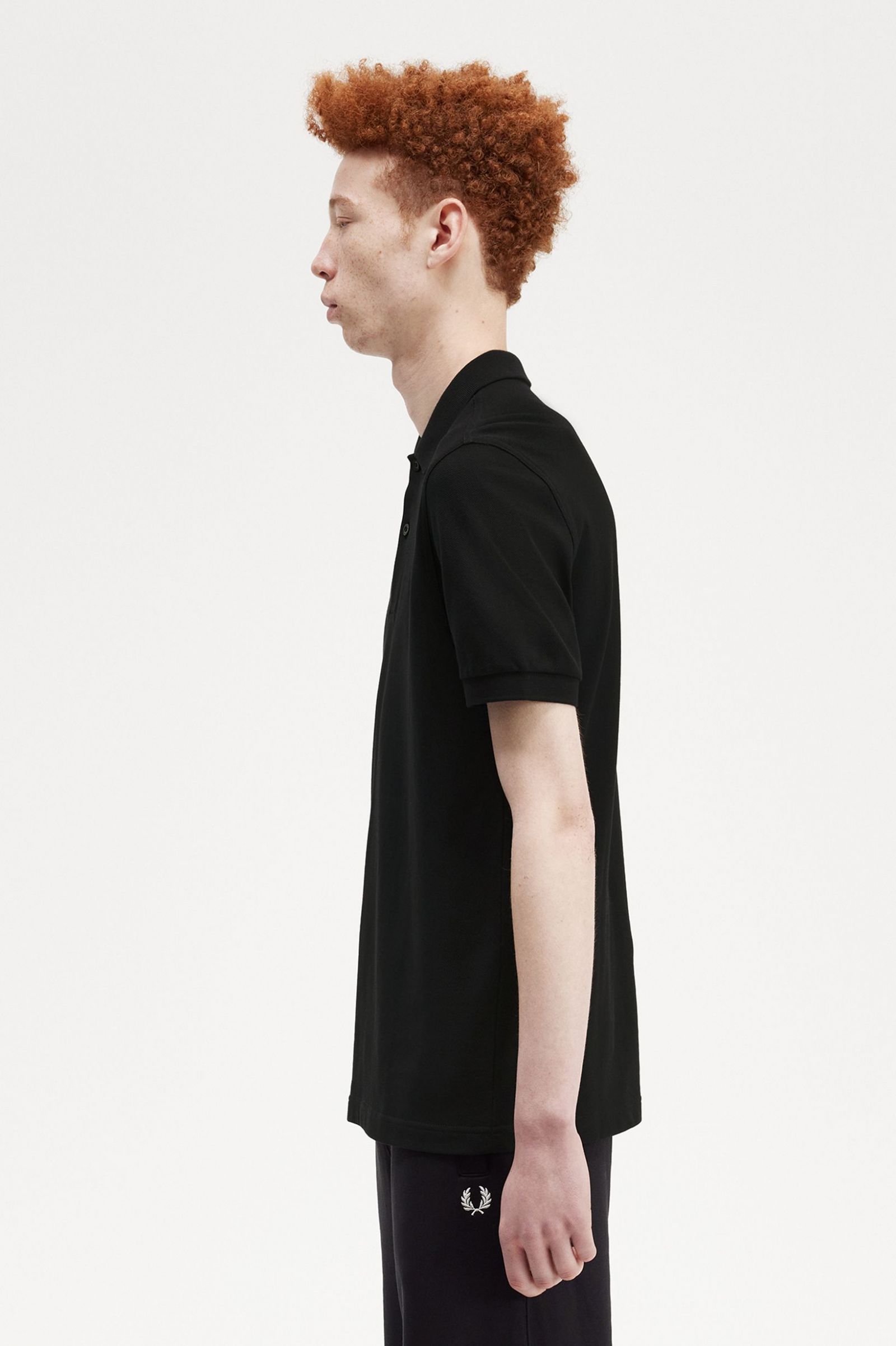 The Fred Perry ShirtM6000 Black / Field Green