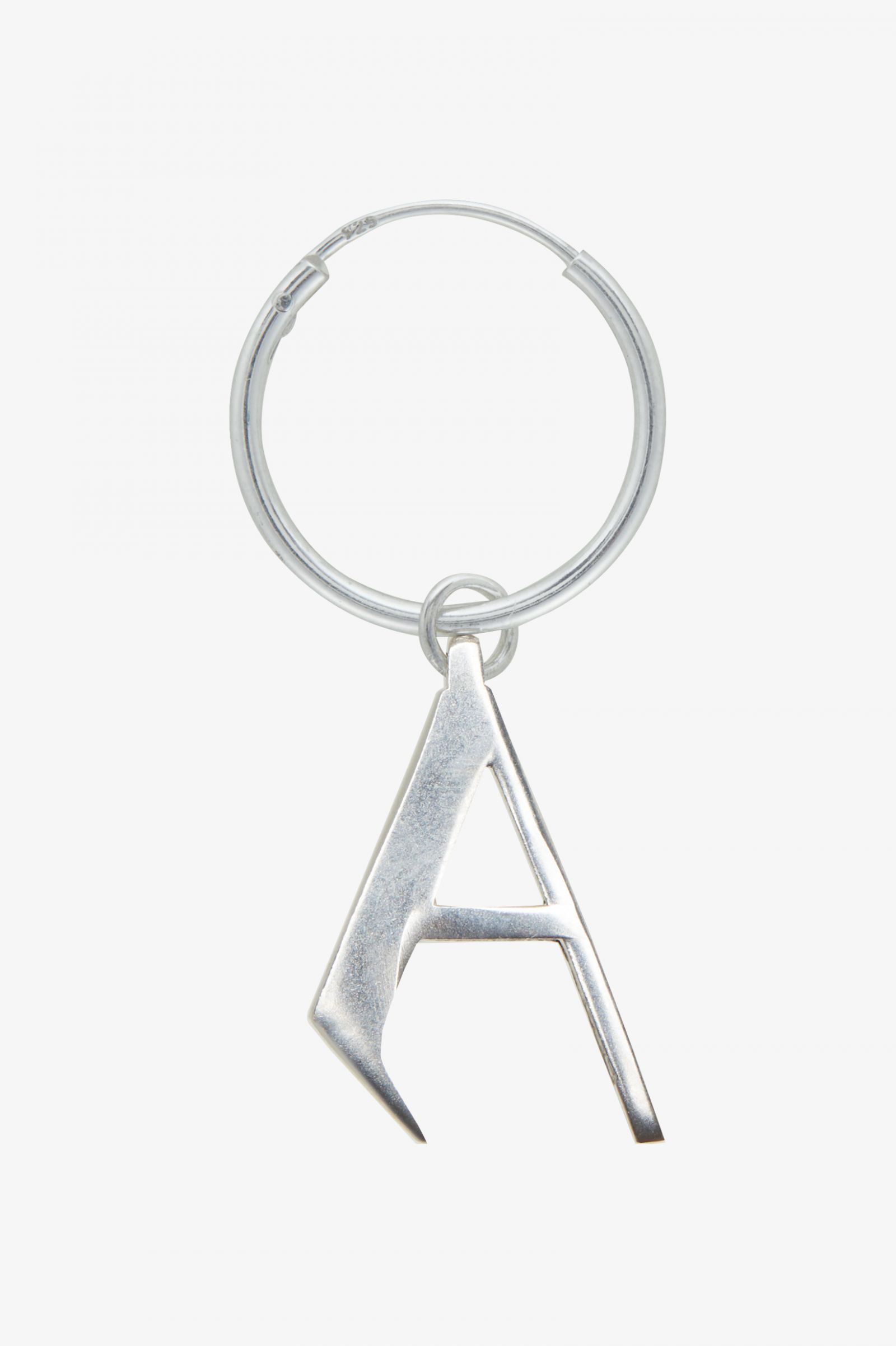 Raf SimonsSterling Silver Earring Metallic Silver