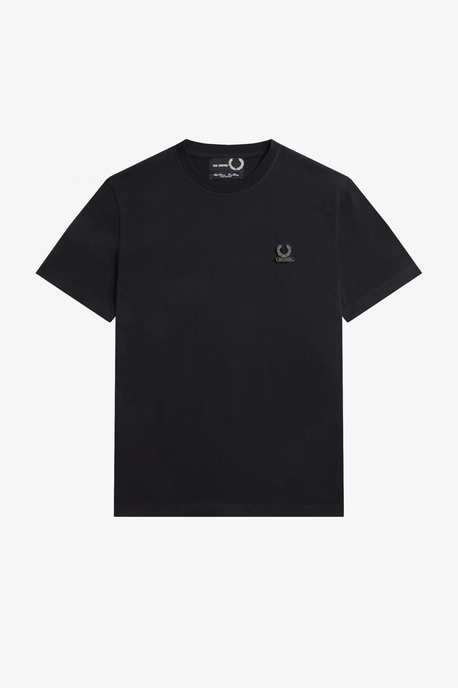 Raf SimonsEnamel Pin T-Shirt Black