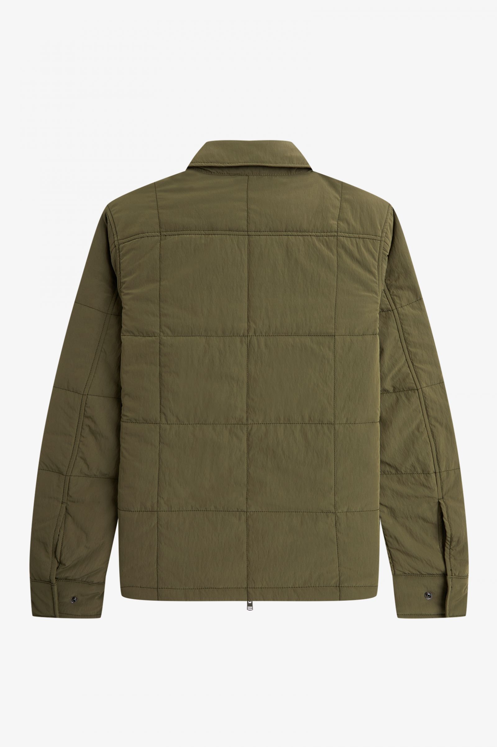 Quilted Overshirt Uniform Green