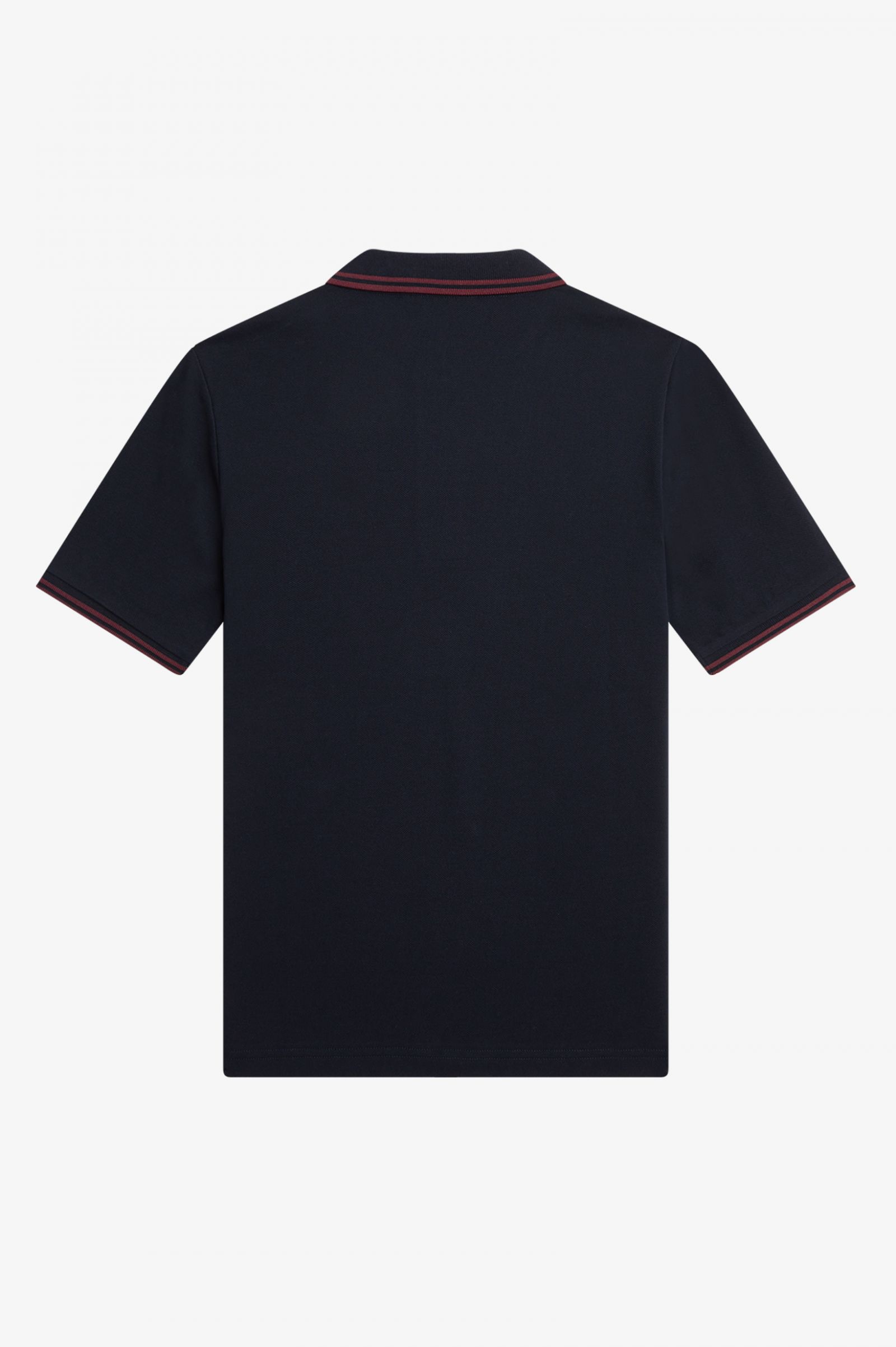 The Fred Perry ShirtG3600 Navy / Oxblood / Oxblood