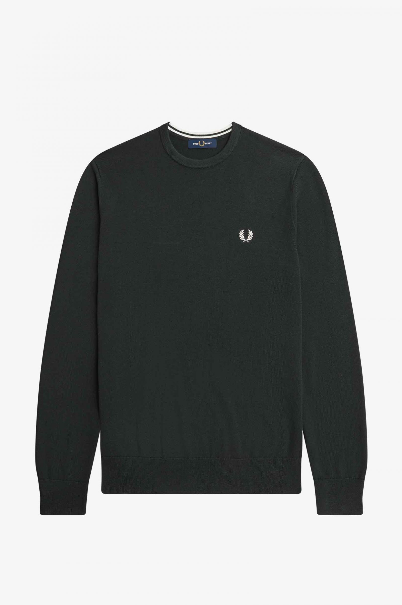 Classic Crew Neck Jumper Night Green