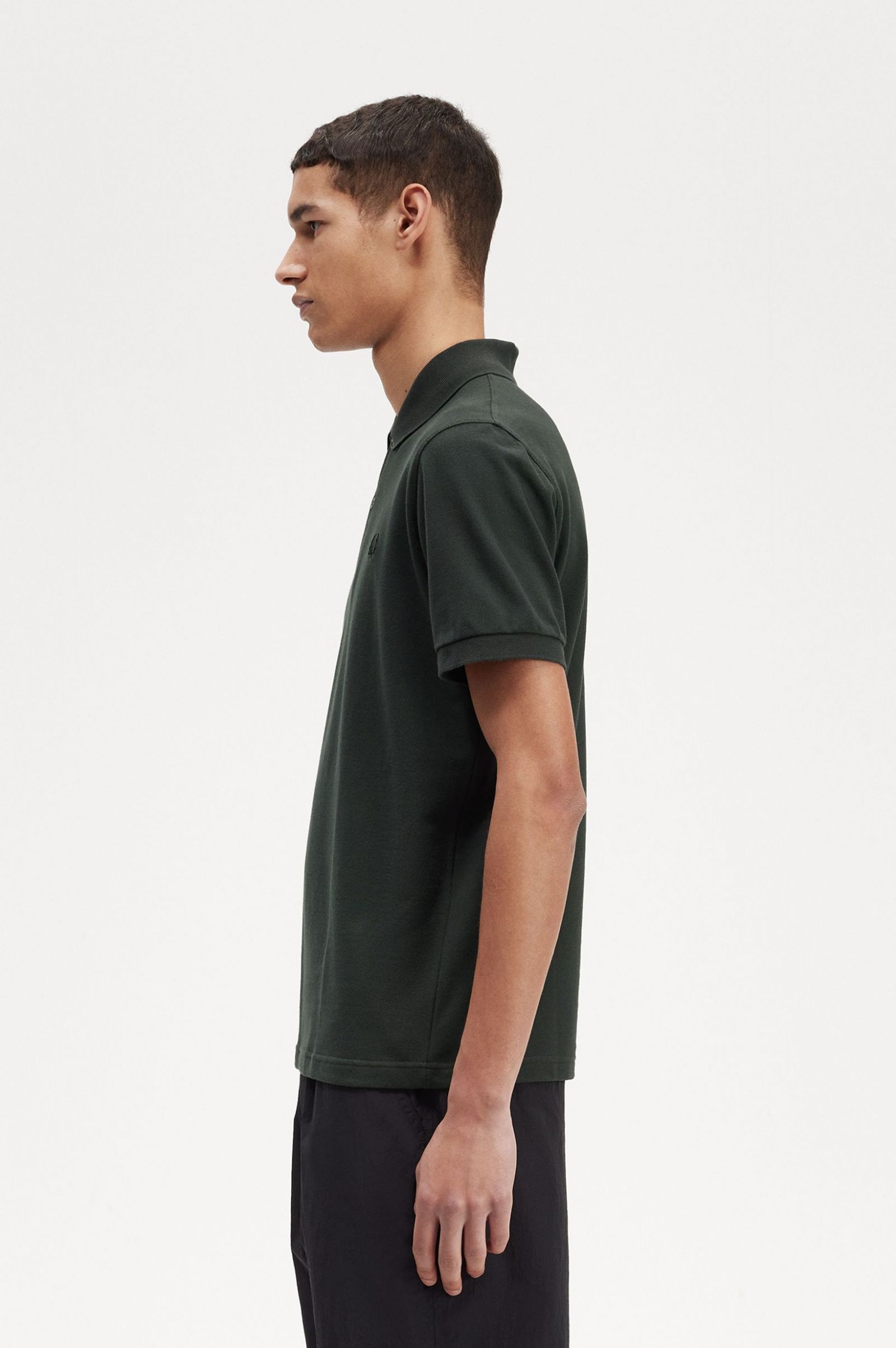 The Fred Perry ShirtM3 Night Green / Black