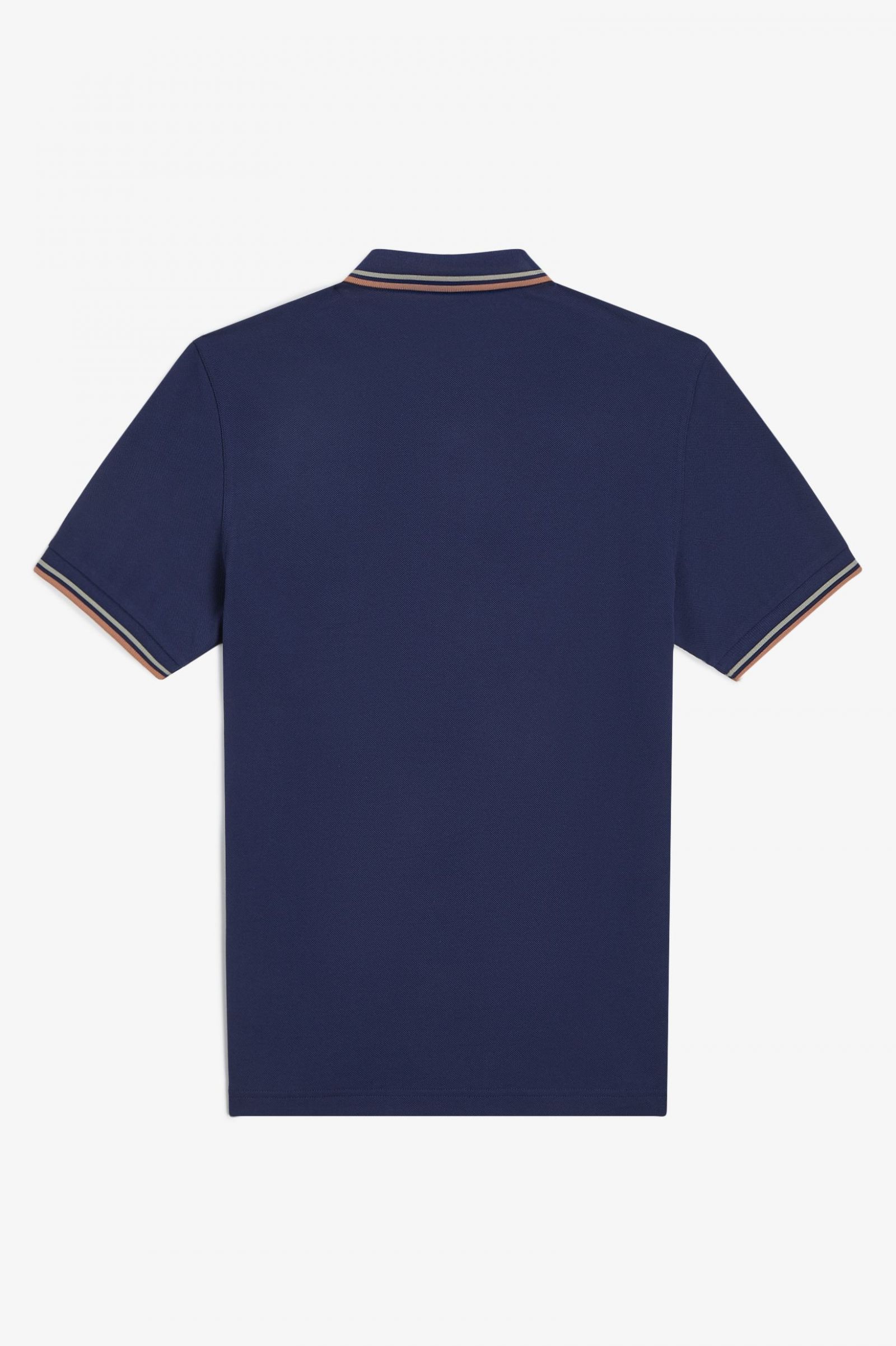 The Fred Perry ShirtM3600 French Navy / Seagrass / Light Rust