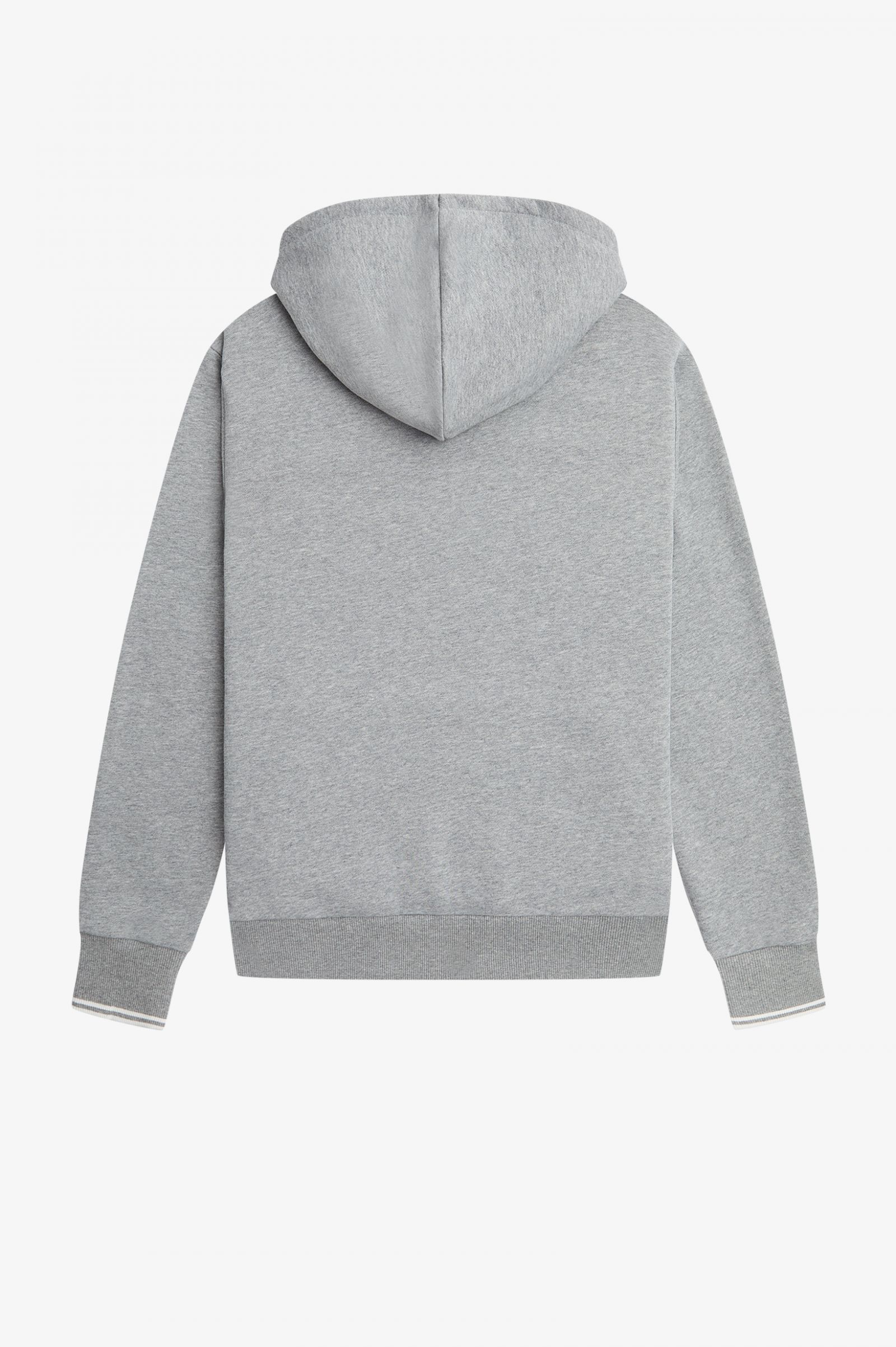 Tipped Hooded Sweatshirt Steel Marl