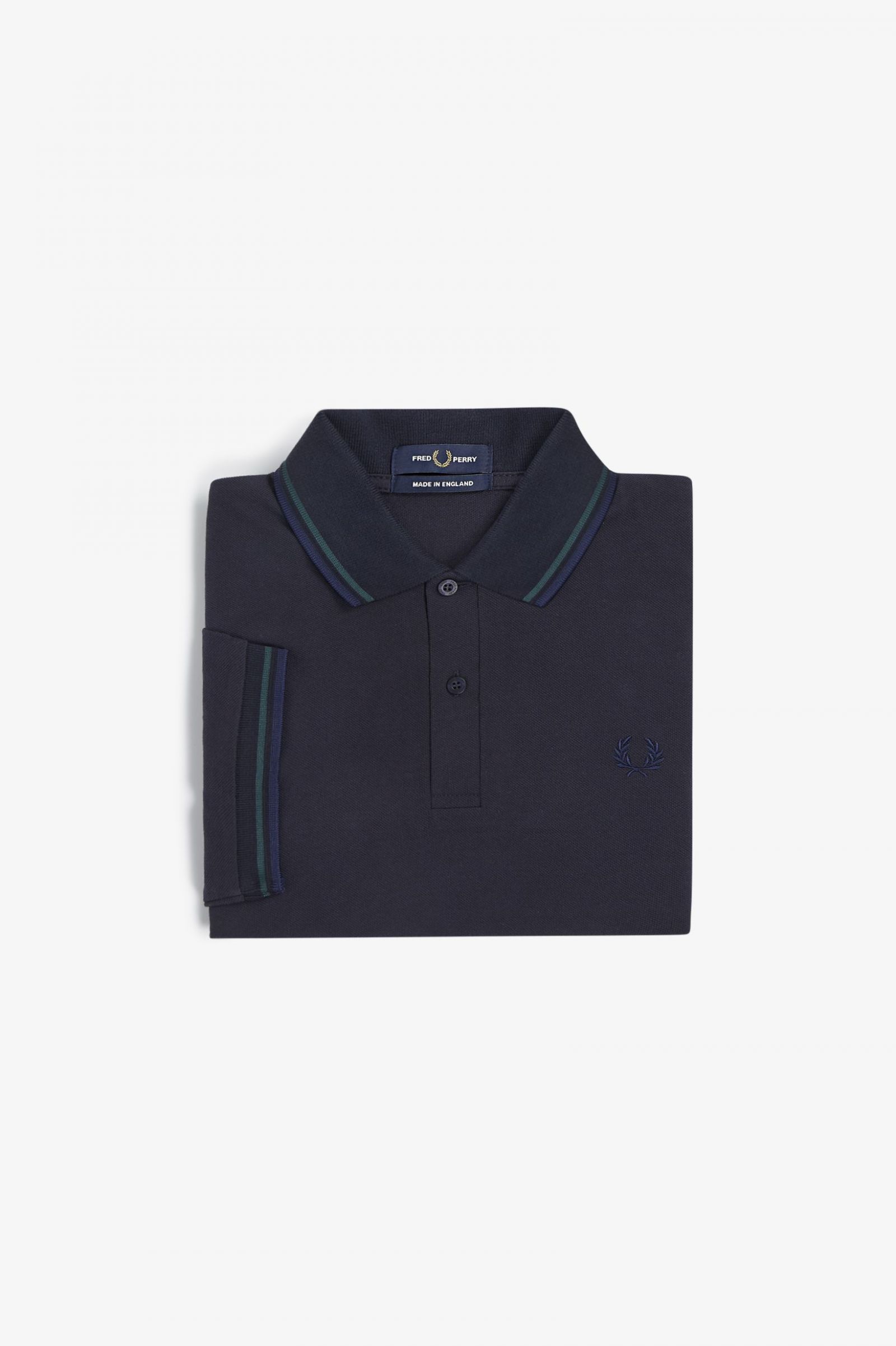 The Fred Perry ShirtM12 Navy / Petrol Blue / French Navy