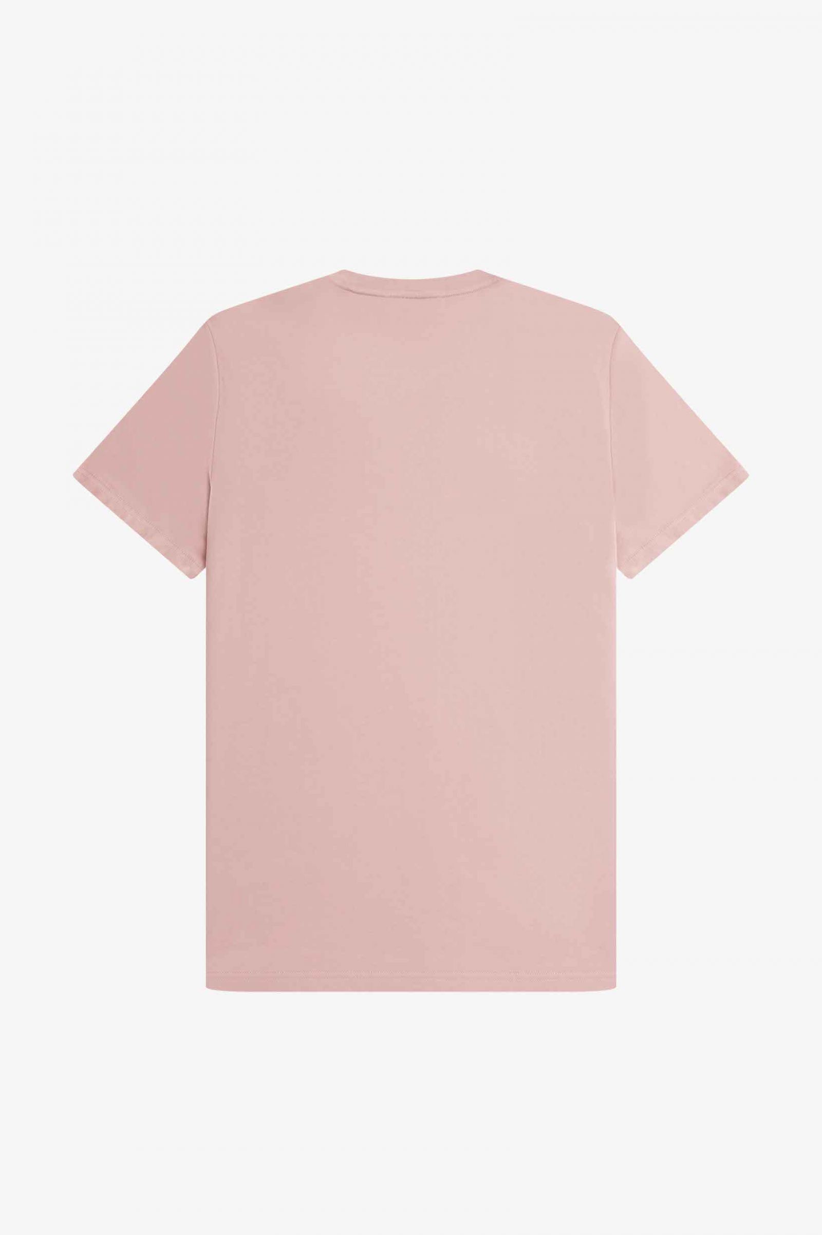 Embroidered T-Shirt Dusty Rose Pink