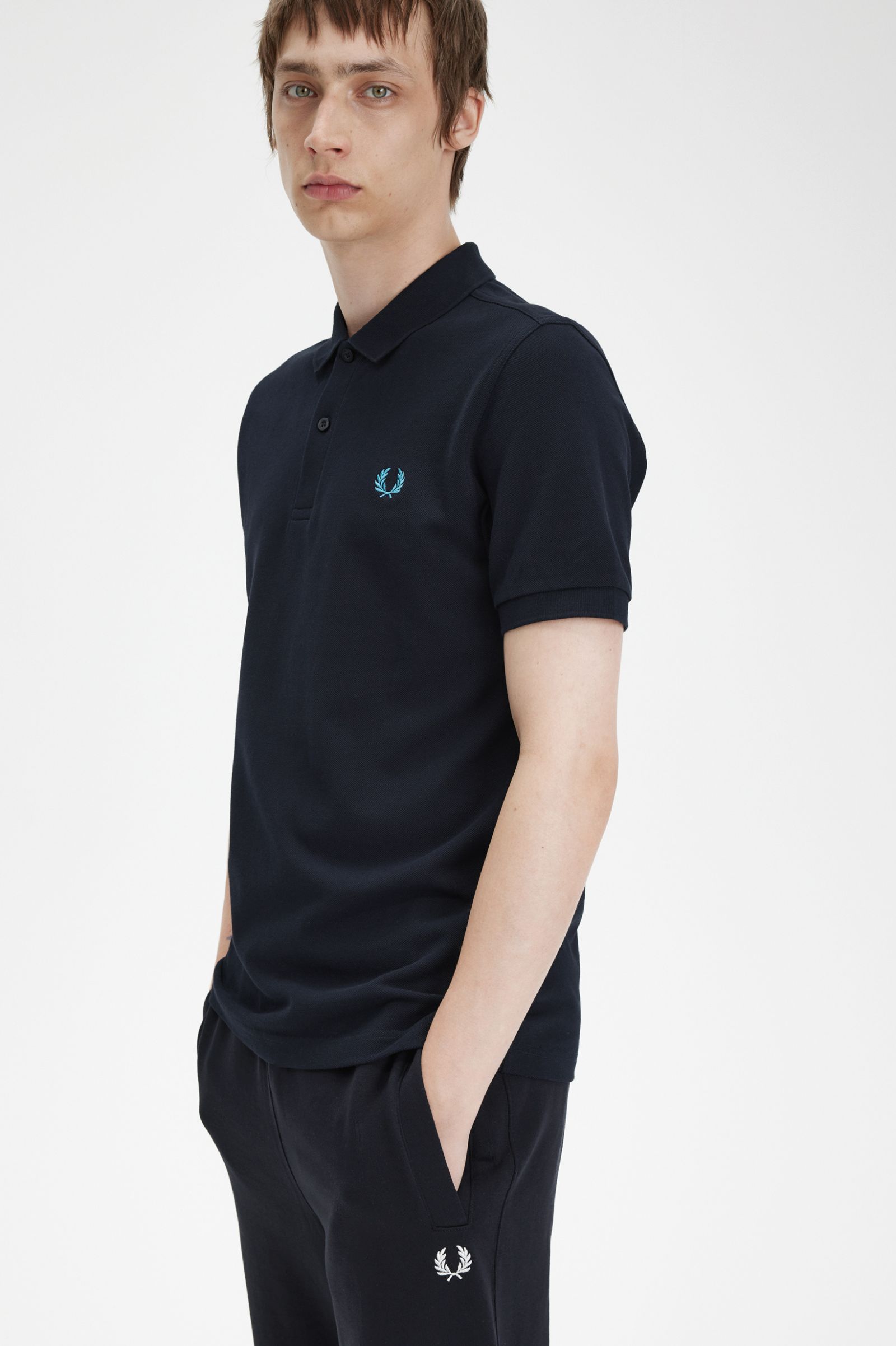 The Fred Perry ShirtM6000 Navy / Cyber Blue