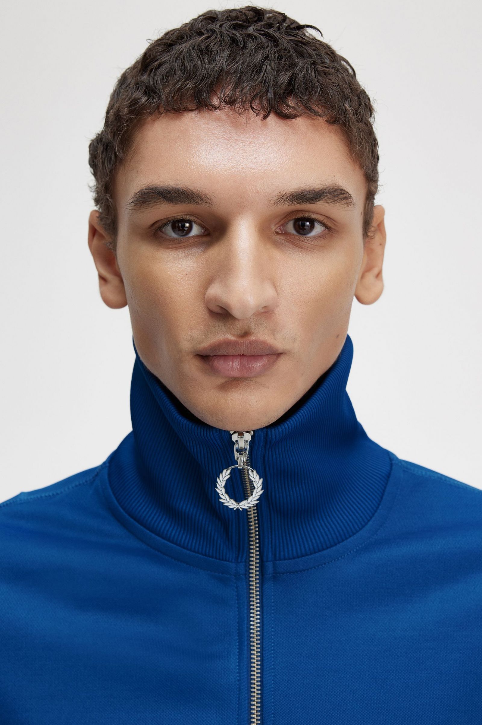 Raf SimonsPrinted Track Jacket Royal Blue
