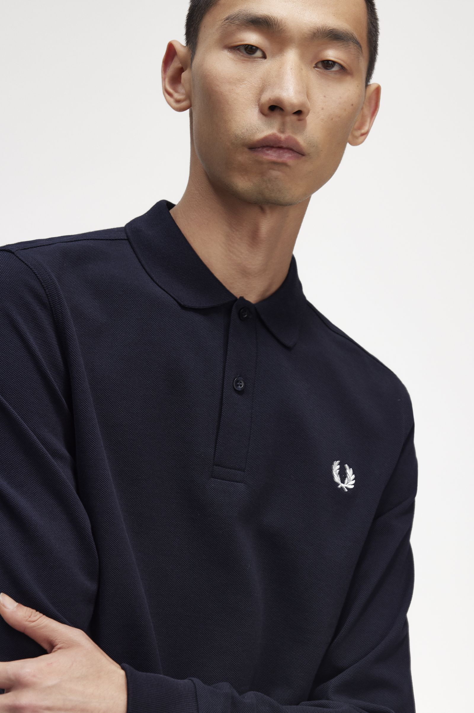 The Fred Perry ShirtM6006 Navy / White