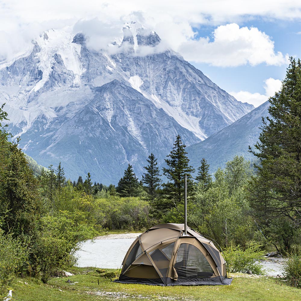 Dome X4 Pro | Freestanding Dome Hot Tent | Zpoint New Arrival 2024