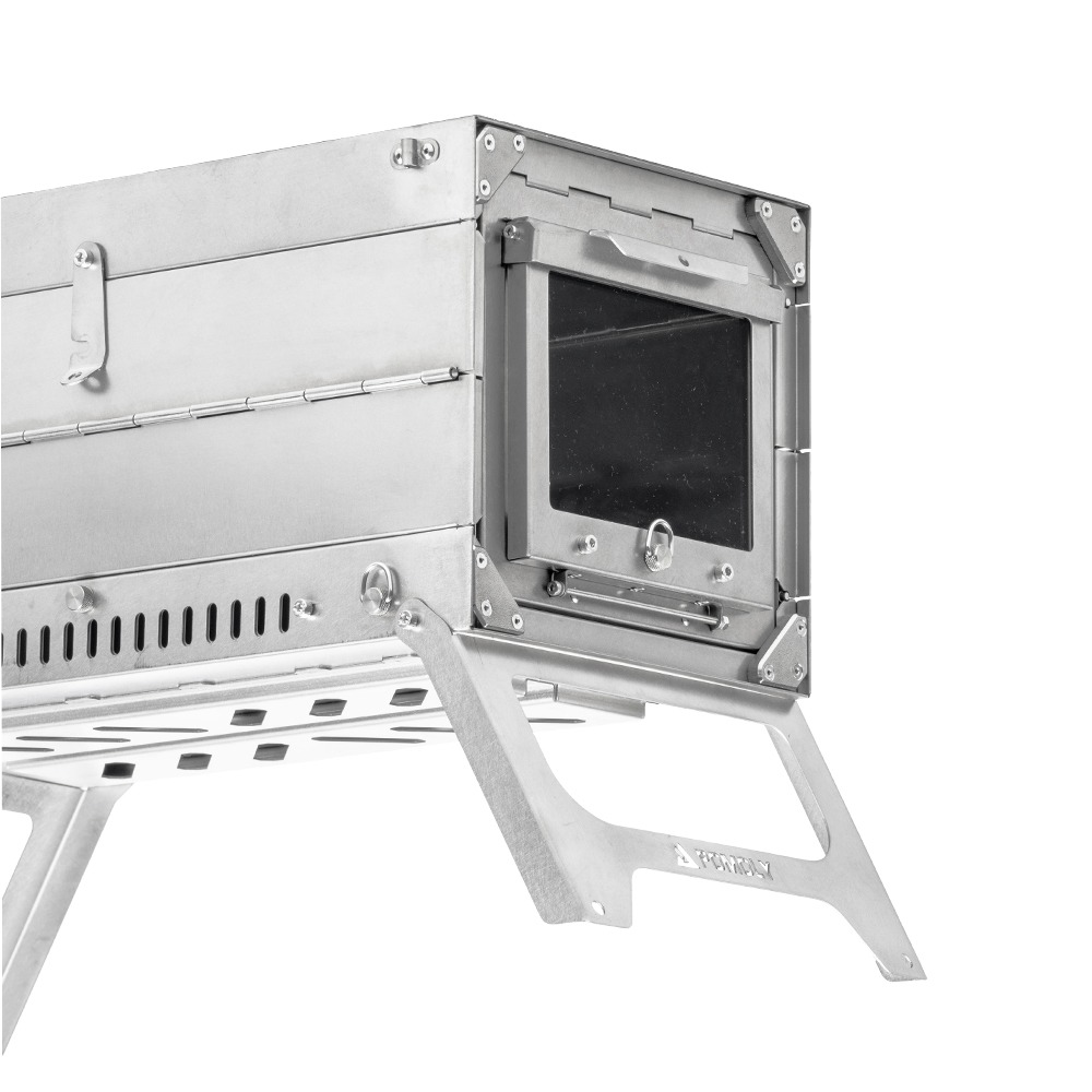 Zpoint Fold X | Titanium Wood Stove | Fastfold Tent Stove | Zpoint New Arrival 2024