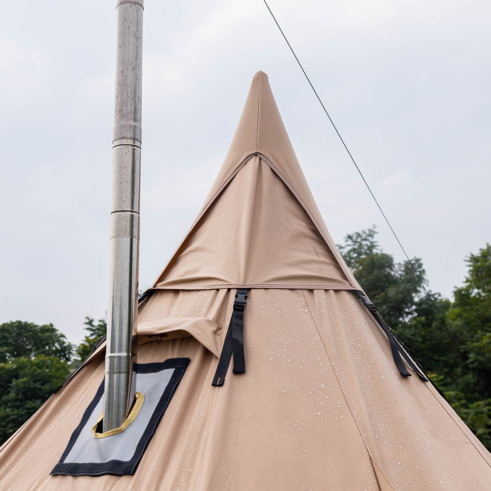 Zpoint PEAK TC Hot Tent | Tetoron Cotton Tipi Tent with Inner Tent Winter Camping | Zpoint New Arrival