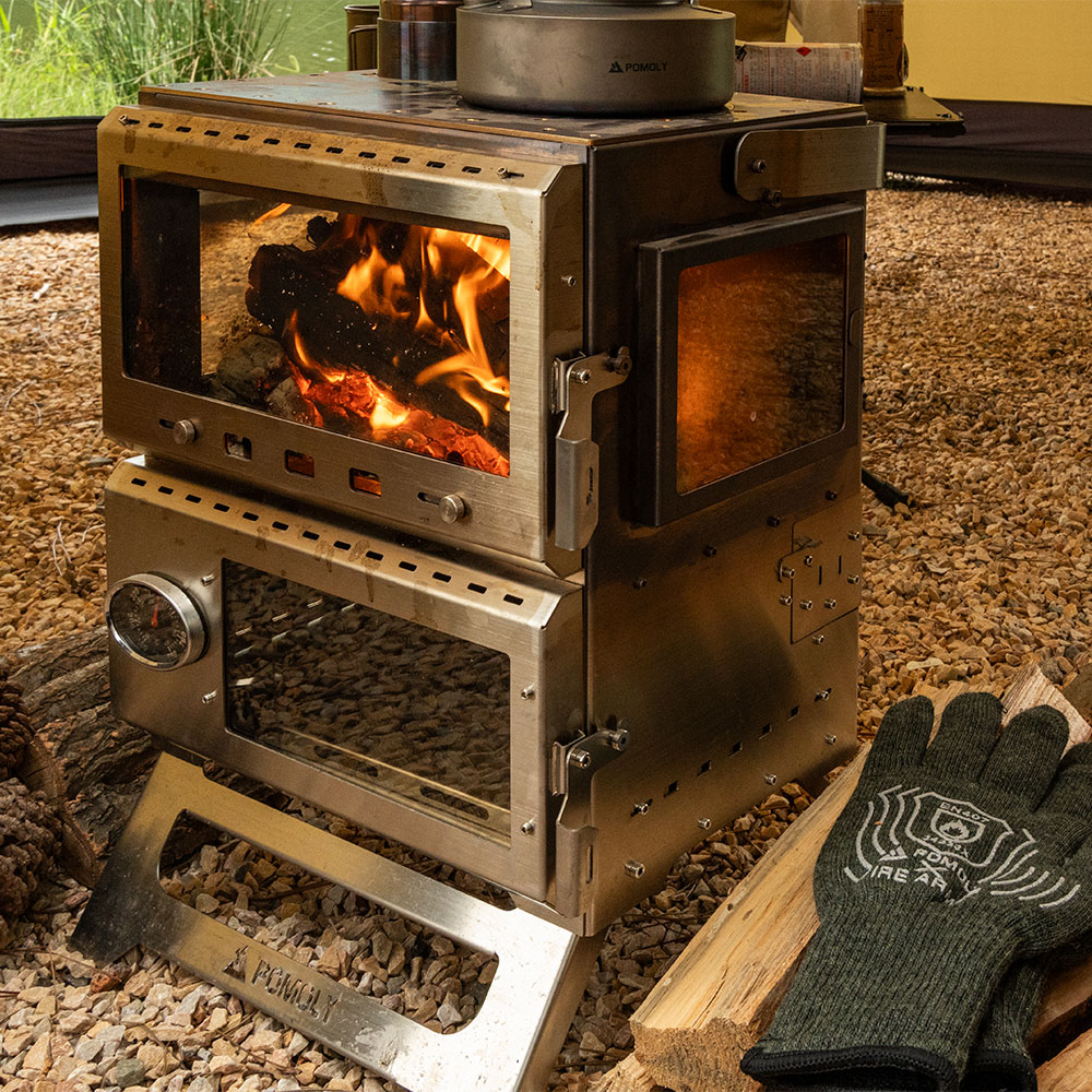Baker Hot Tent Oven Stove | Portable Oven Tent Wood Stove | Zpoint New Arrival 2024