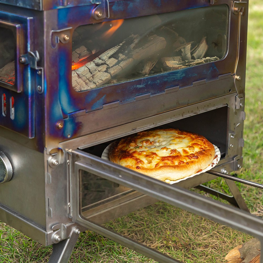 T1 Taisoca Oven Stove | Portable Titanium Tent Wood Stove with Oven Part |  New Arrival