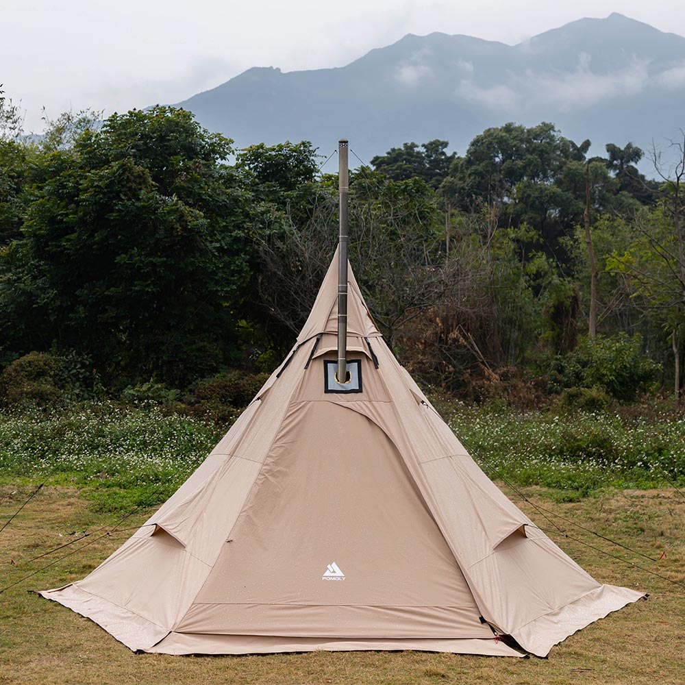Zpoint PEAK TC Hot Tent | Tetoron Cotton Tipi Tent with Inner Tent Winter Camping | Zpoint New Arrival