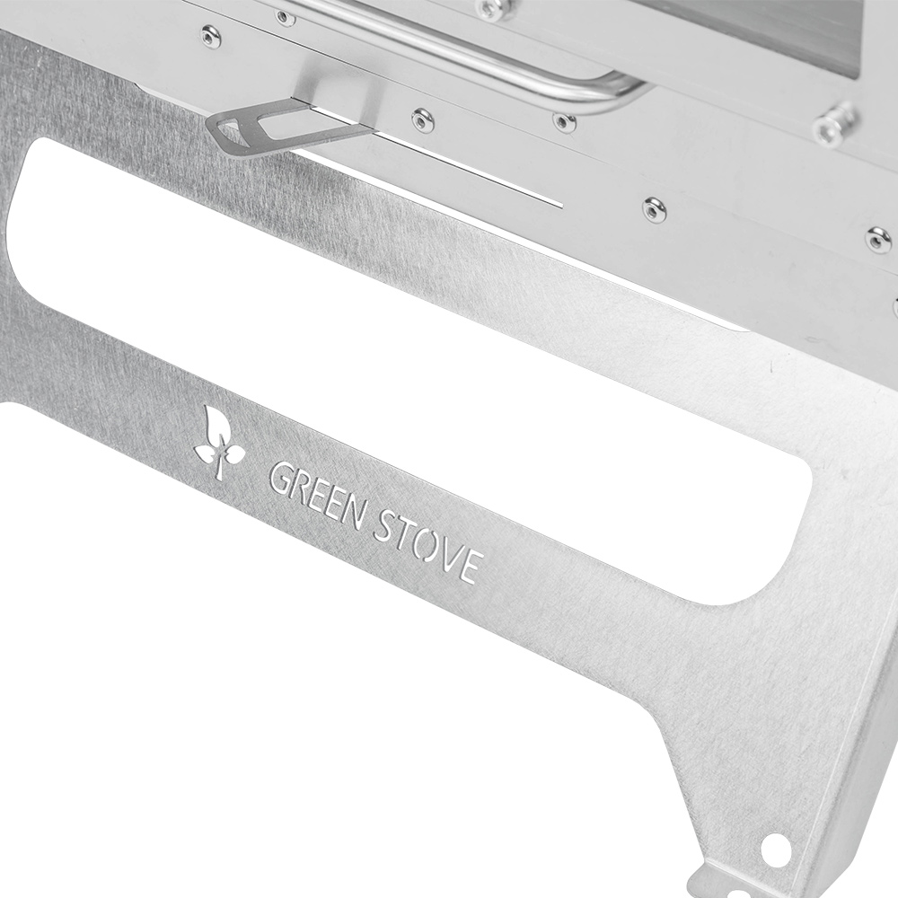 Dweller-Ti Wood Stove | Titanium Outdoor Fireplace | Zpoint & GREEN STOVE New Arrival