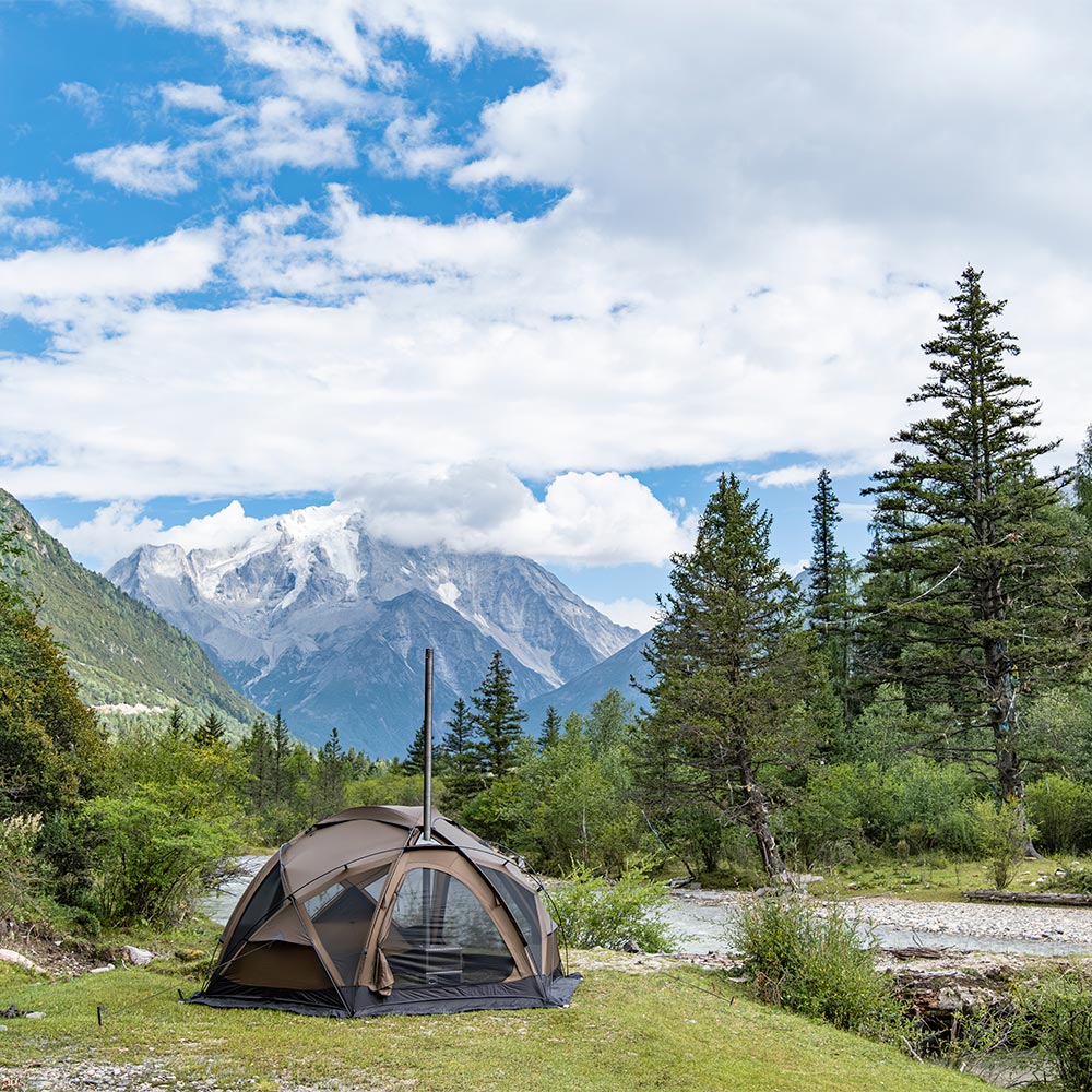 Dome X4 Pro | Freestanding Dome Hot Tent | Zpoint New Arrival 2024