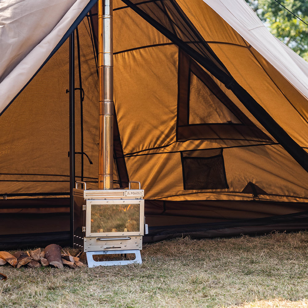 Zpoint PEAK TC Hot Tent | Tetoron Cotton Tipi Tent with Inner Tent Winter Camping | Zpoint New Arrival