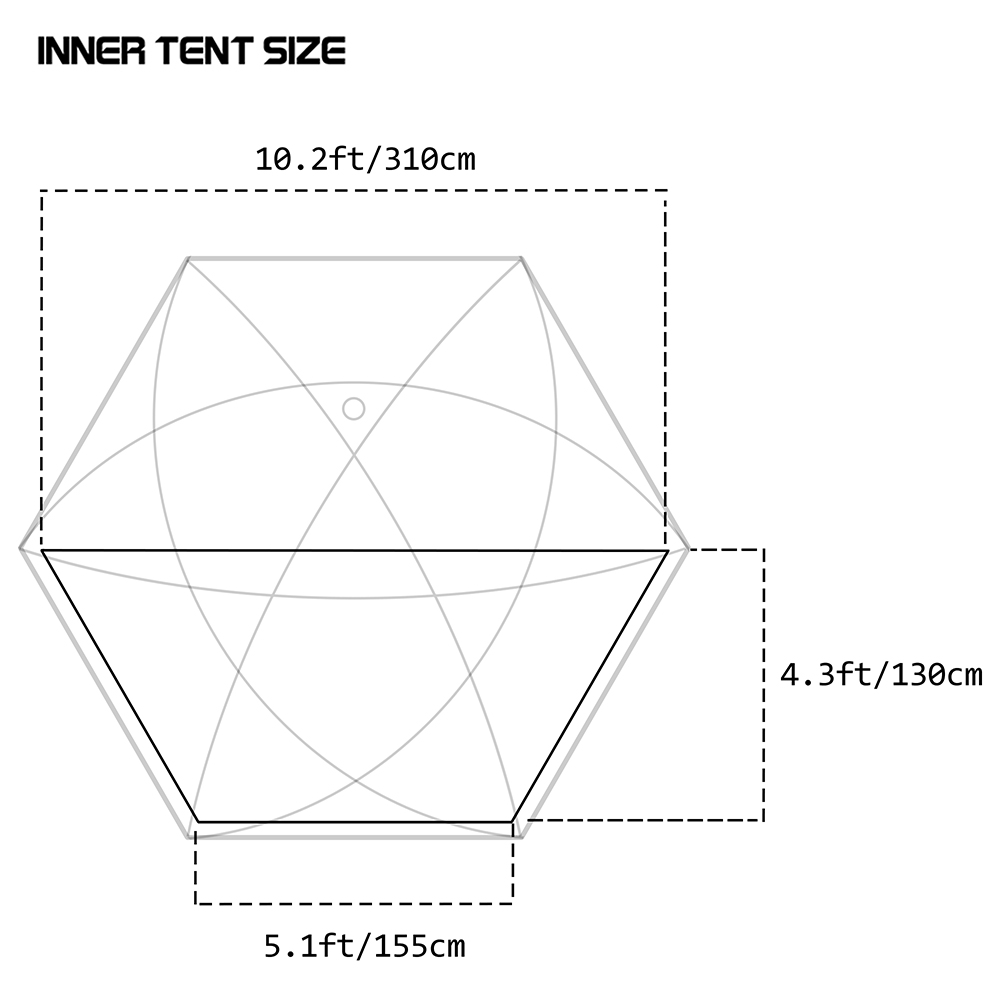 Dome X4 Pro | Freestanding Dome Hot Tent | Zpoint New Arrival 2024