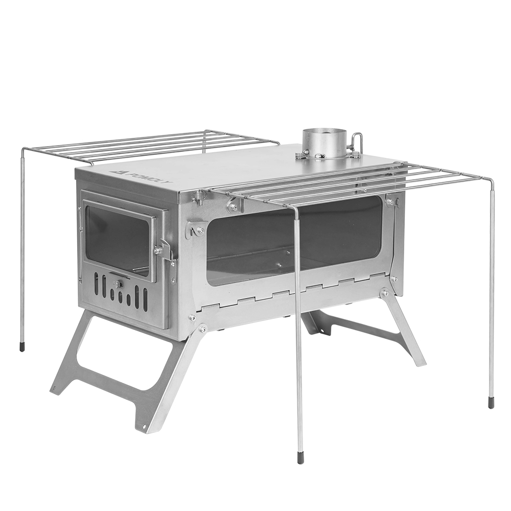 T1 PERSPECTIVE Stove | Titanium Wood Stove for Hot Tent [ Out Of Stock ]