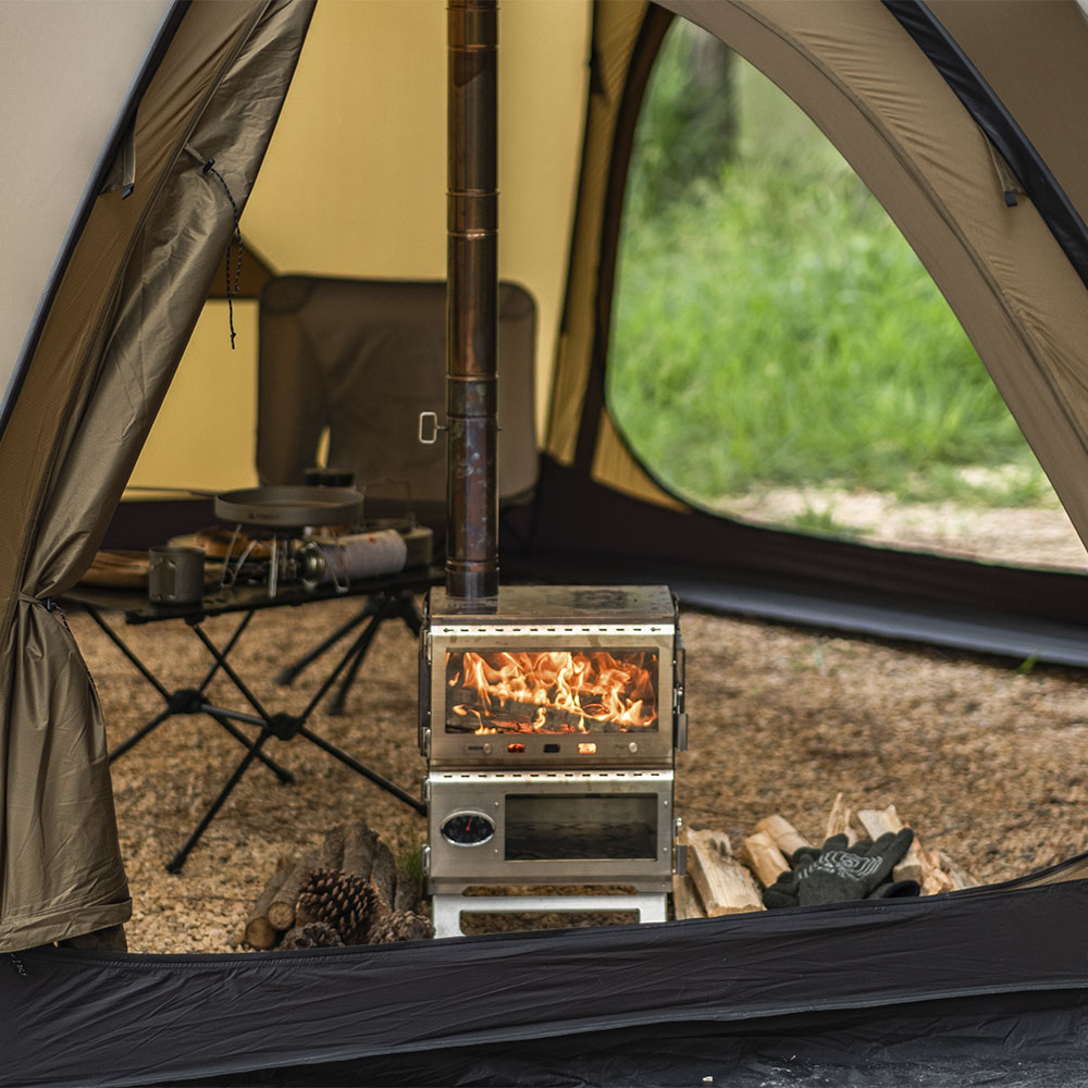 Baker Hot Tent Oven Stove | Portable Oven Tent Wood Stove | Zpoint New Arrival 2024