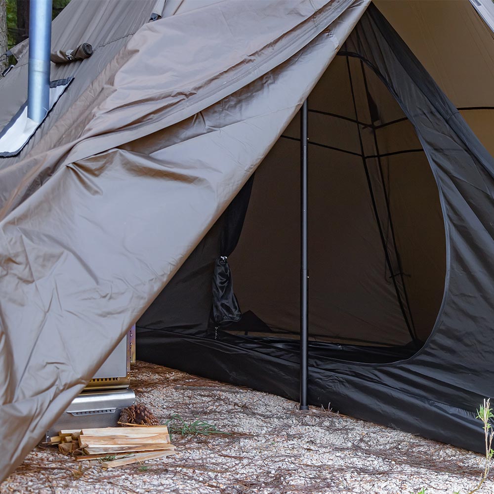 HUSSAR Plus 2.0 Camping Hot Tent | Tipi Tent with Stove Jack | Zpoint New Arrival