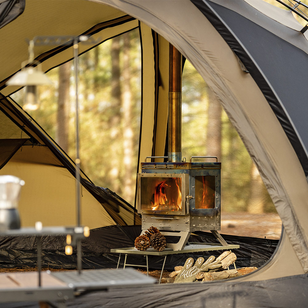 Dweller Max Ti 3 | Titanium Wood Stove | Zpoint New Arrival 2024