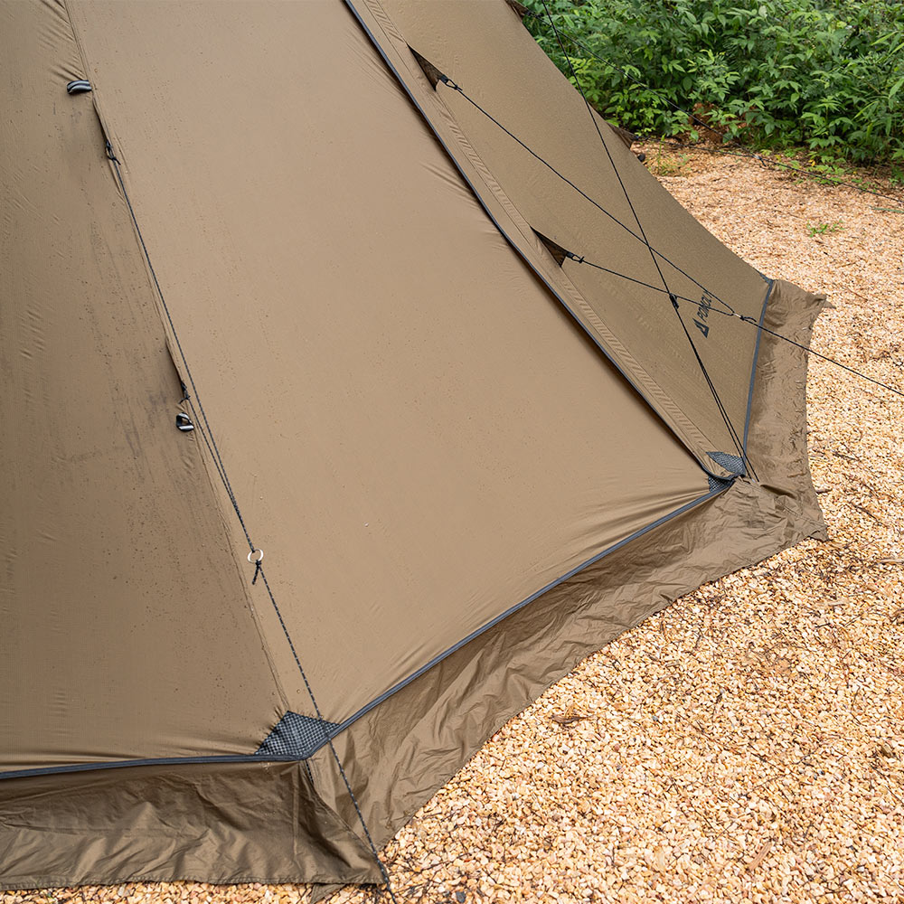 Circle 6 | Outdoor Hot Tent | Bell-Shaped Camping Hot Tent Zpoint New Arrival 2024