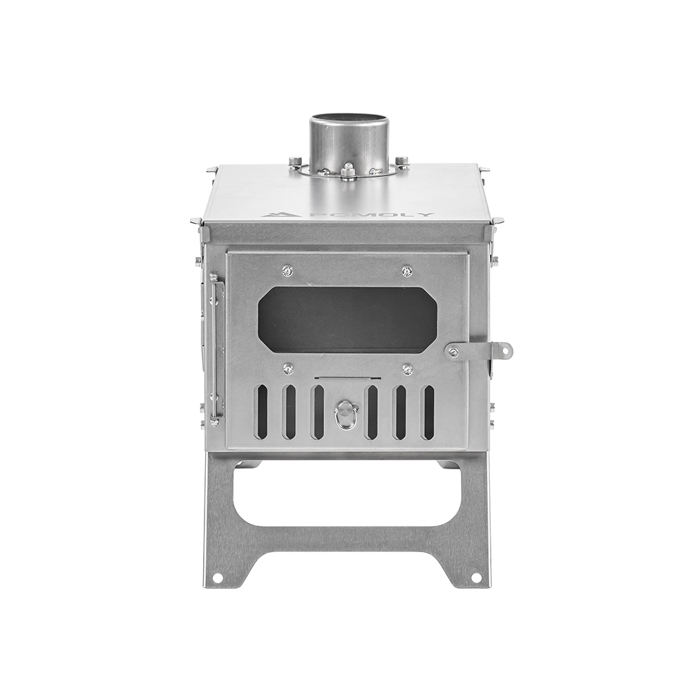T-Brick Mini 2.0 | Portable Titanium Wood Stove for Solo Hot Tent Camping | Zpoint New Arrival