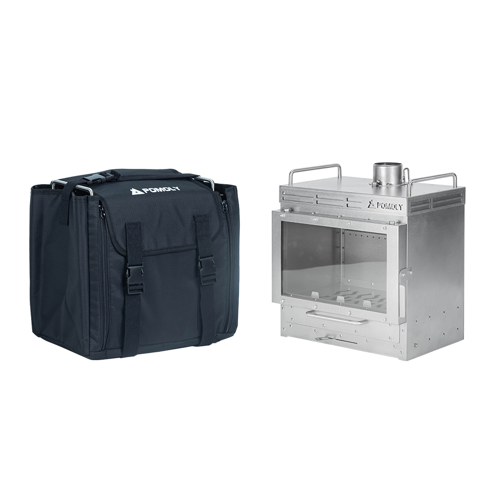 Dweller-Ti Wood Stove | Titanium Outdoor Fireplace | Zpoint & GREEN STOVE New Arrival