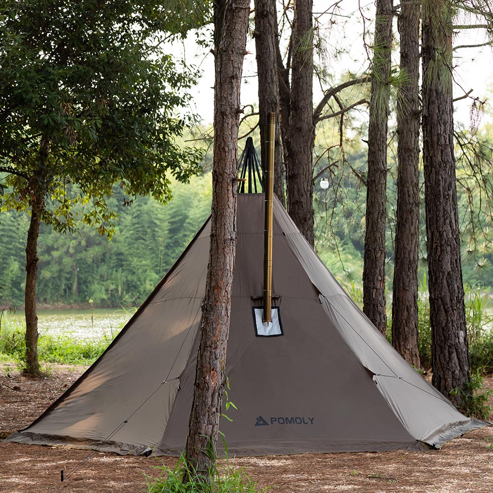 HUSSAR Plus 2.0 Camping Hot Tent | Tipi Tent with Stove Jack | Zpoint New Arrival
