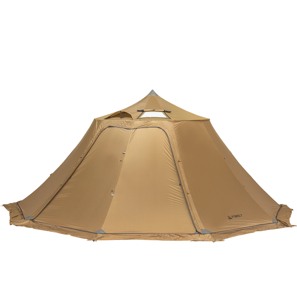 Circle 6 | Outdoor Hot Tent | Bell-Shaped Camping Hot Tent Zpoint New Arrival 2024