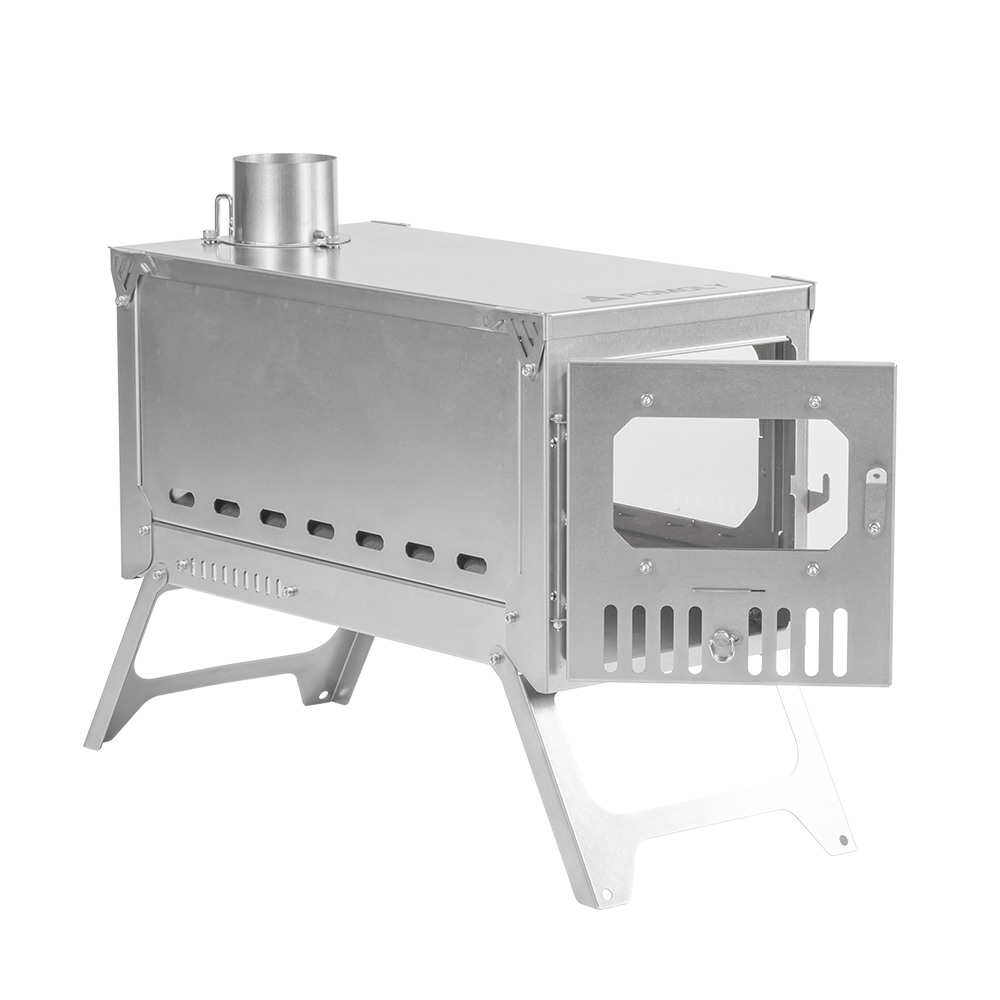 T-Brick Ultra 2.0 | Portable Titanium Wood Stove | Camping Tent Stove for 3-6P | Zpoint New Arrival